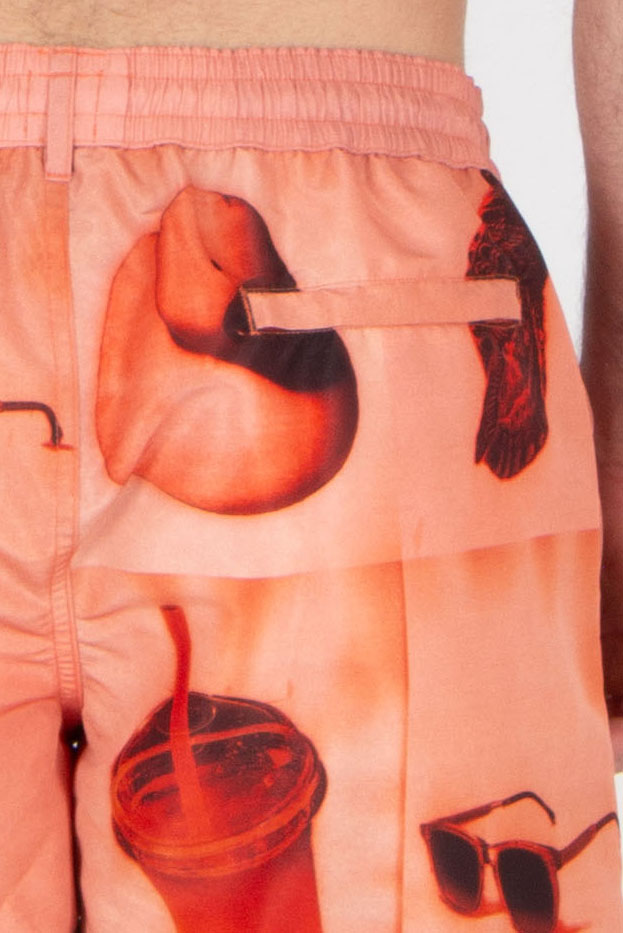 PAUL SMITH Classic Fit Recycled Polyester Swim Shorts