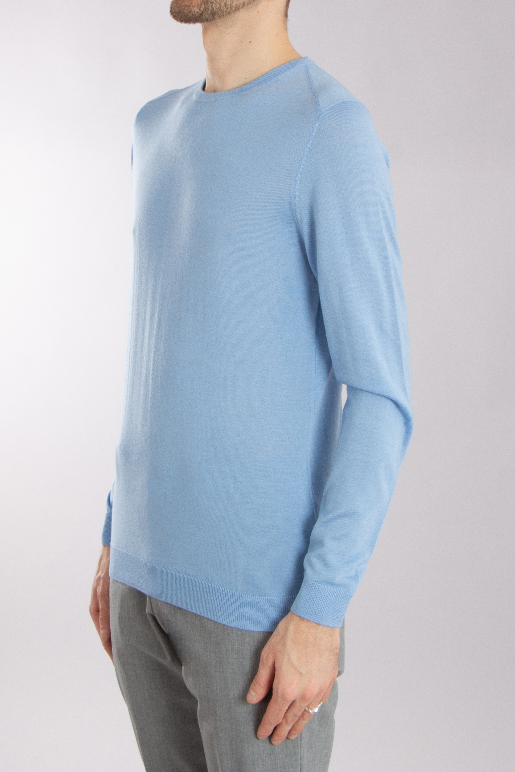 MIENTUS BERLIN Extrafine Wool-Silk-Cashmere Blend Sweater MIENTUS BERLIN Extrafine Wool-Silk-Cashmere Blend Sweater