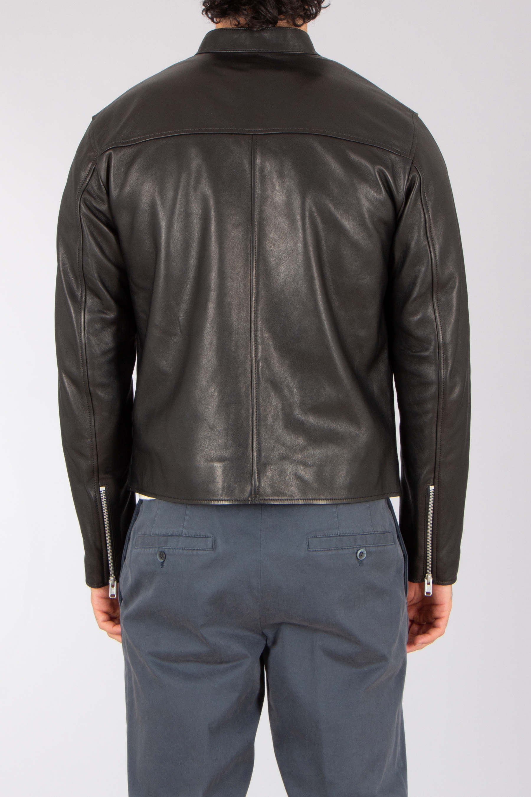 Bekleidung, Mantel, Jacke, Jacke aus Leder