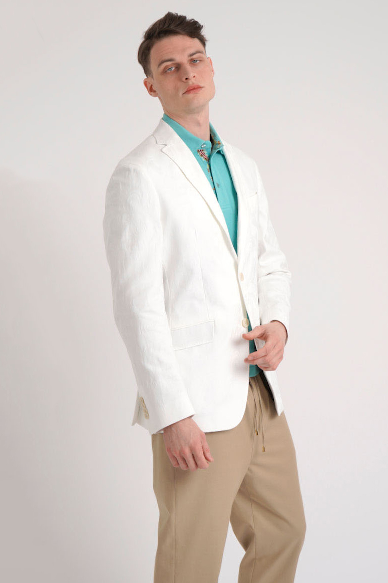 ETRO Cotton Stretch Jacquard Jacket ETRO Cotton Stretch Jacquard Jacket