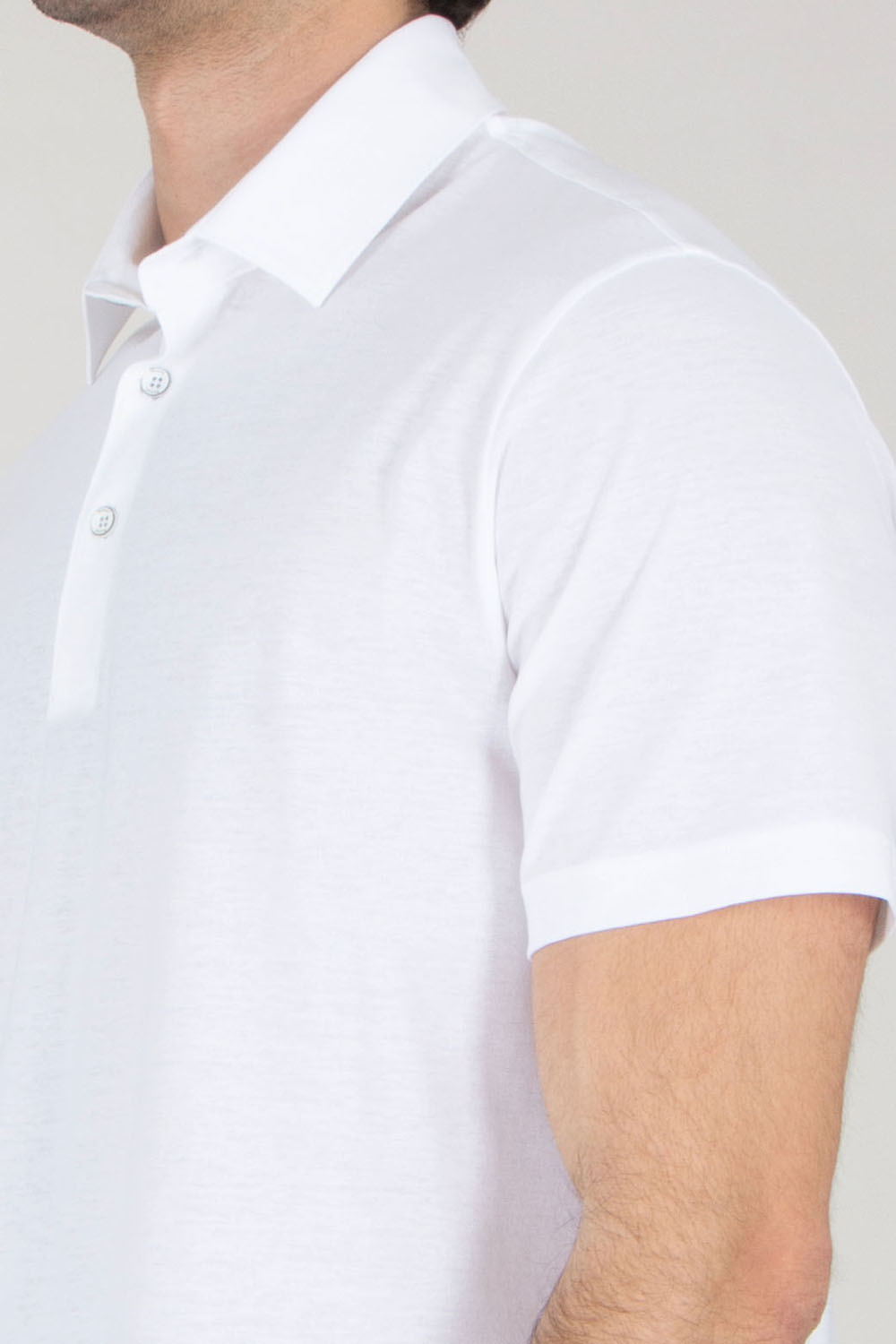 HERNO Regular Fit Cotton Polo Shirt 