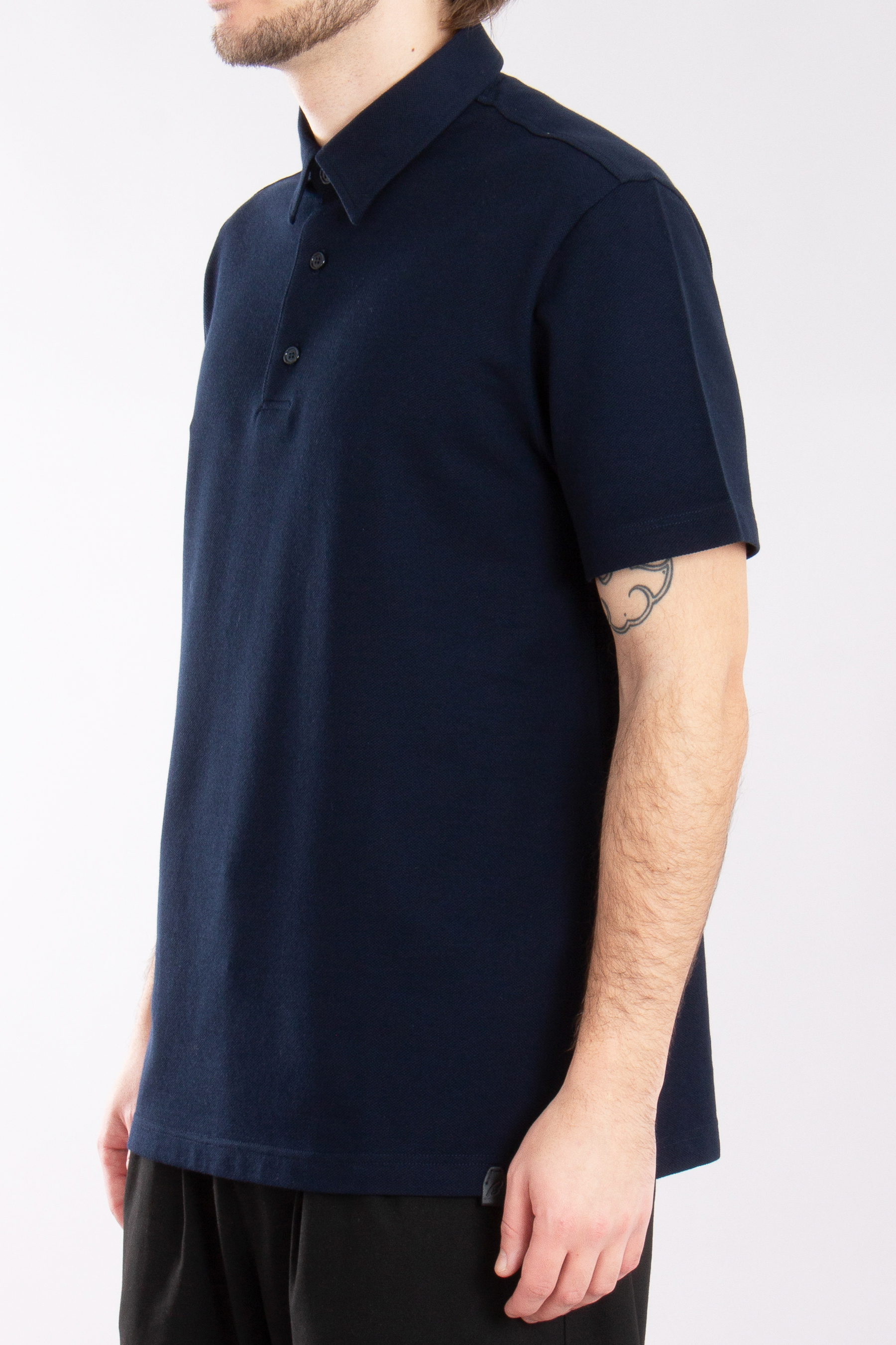 BRIONI Regular Fit Organic Cotton Piqué Polo Shirt BRIONI Regular Fit Organic Cotton Piqué Polo Shirt