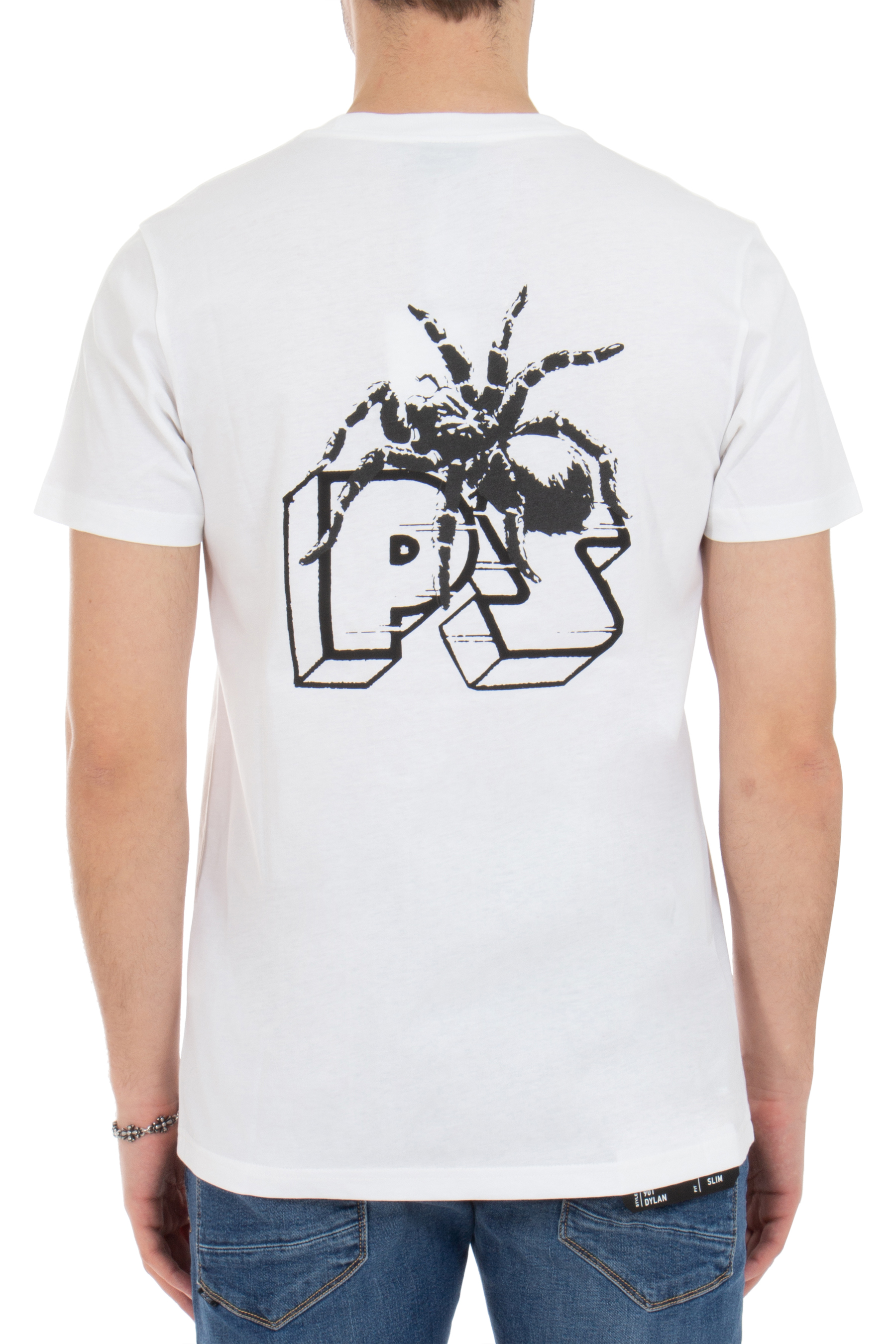 PAUL SMITH Spider Print Cotton T-Shirt