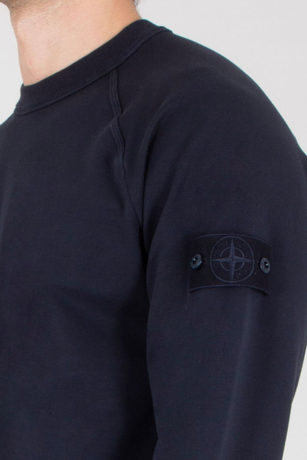 STONE ISLAND Regular Fit Crew Neck Sweatshirt 