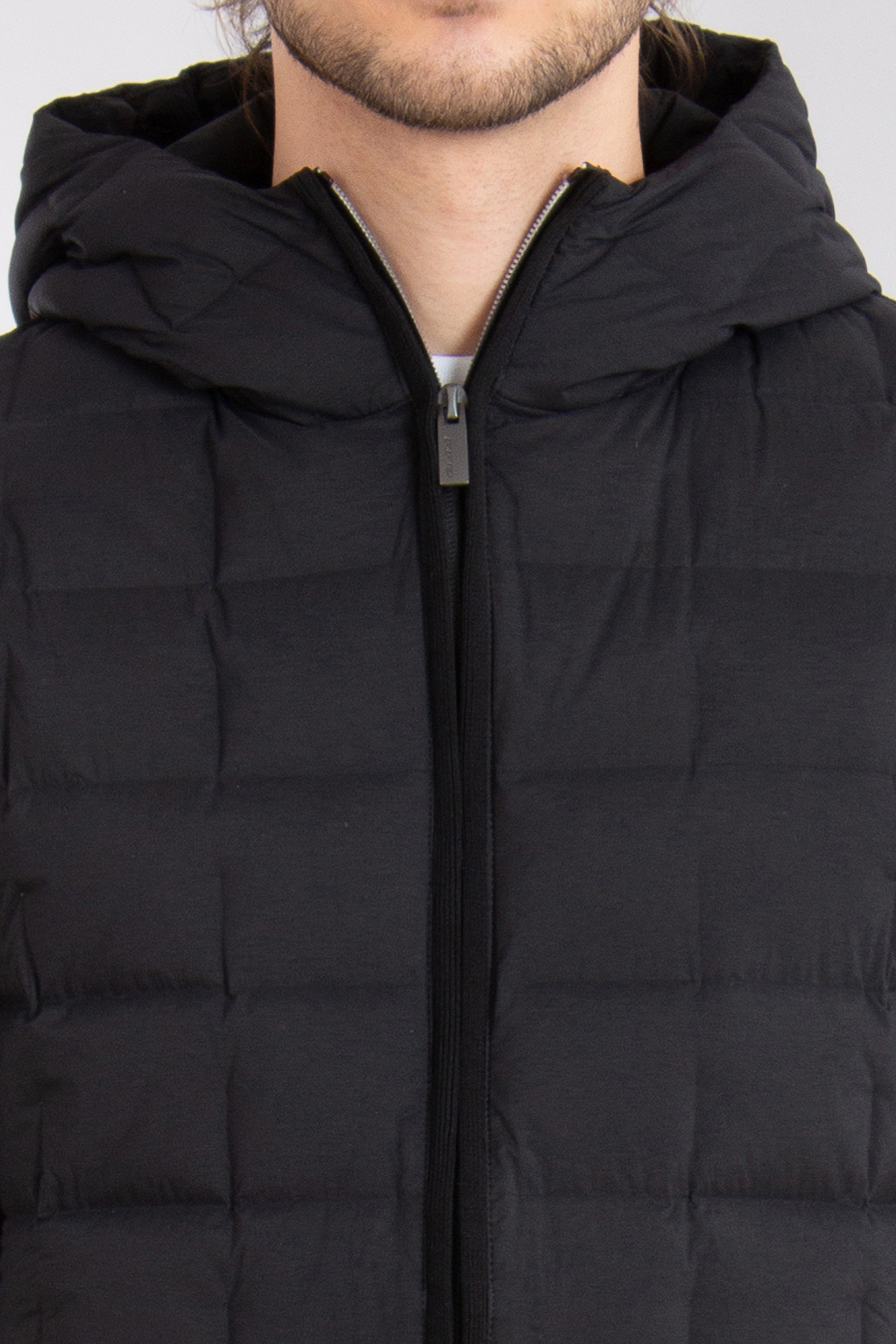 RRD Duck Down Cotton Blend Knit Jacket RRD Duck Down Cotton Blend Knit Jacket