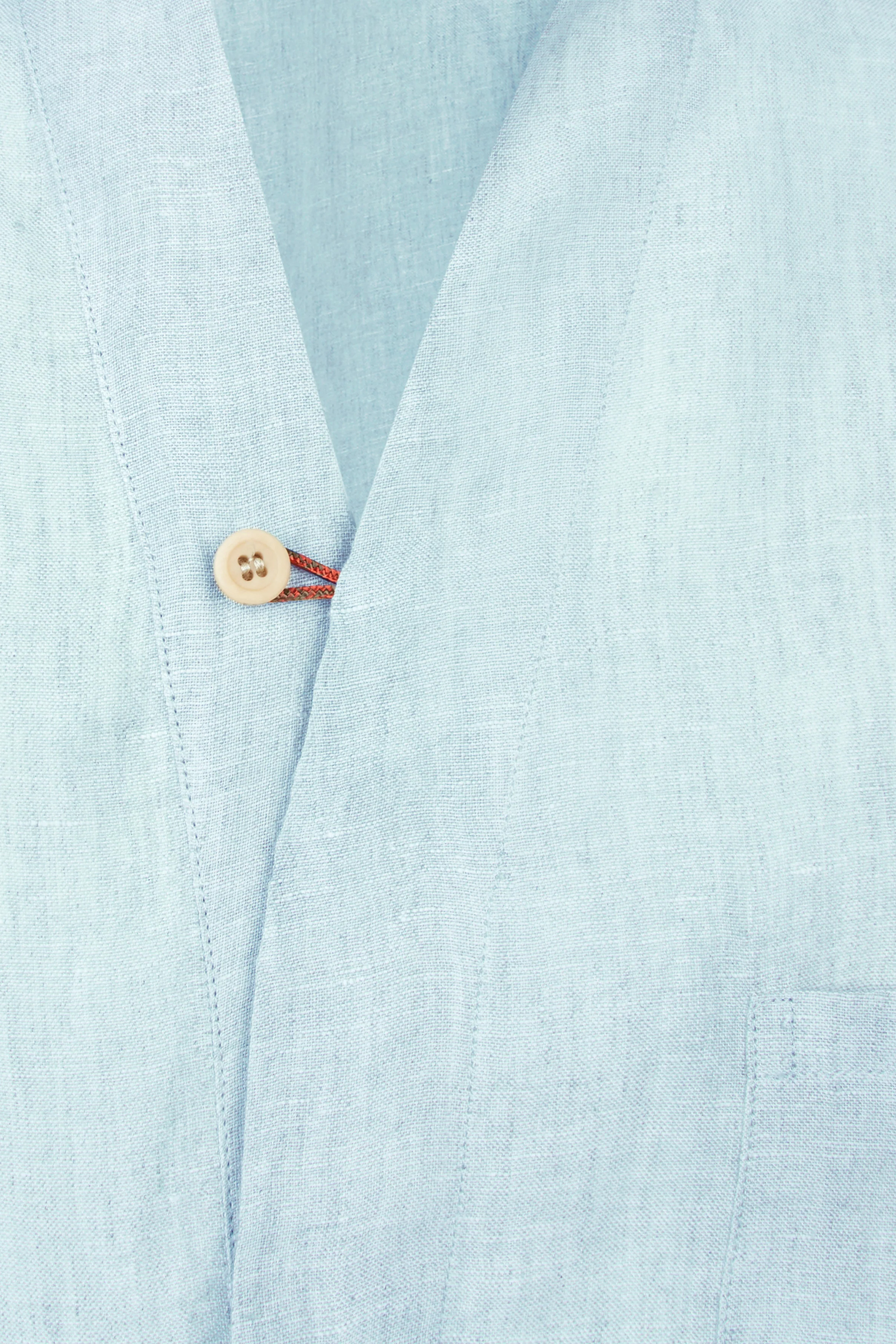 SEASE Linen Fish Tail Shirt