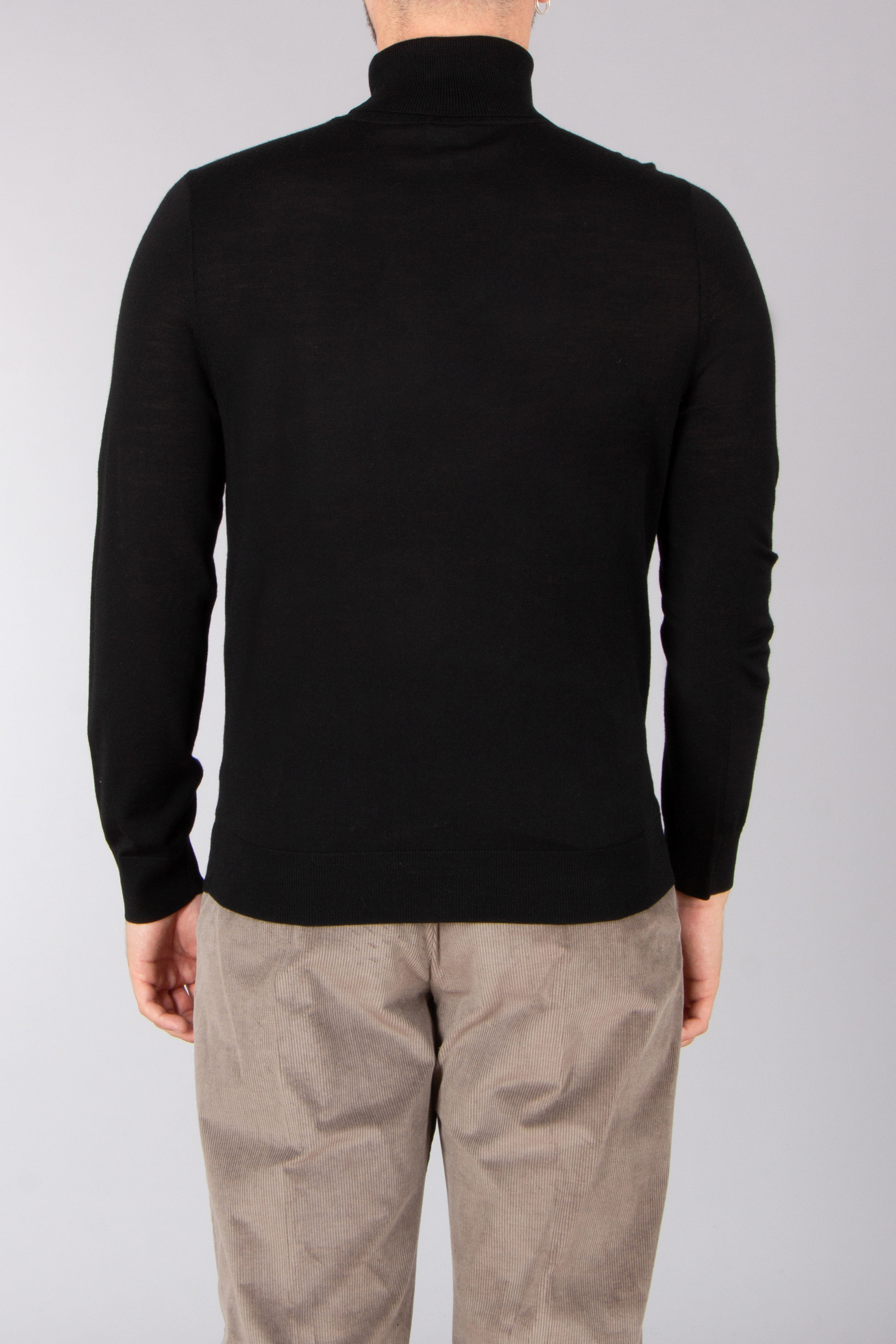 PAUL SMITH Classic Fit Wool Roll Neck Sweater Langarm, Pullover, Erwachsener, Mann, Person