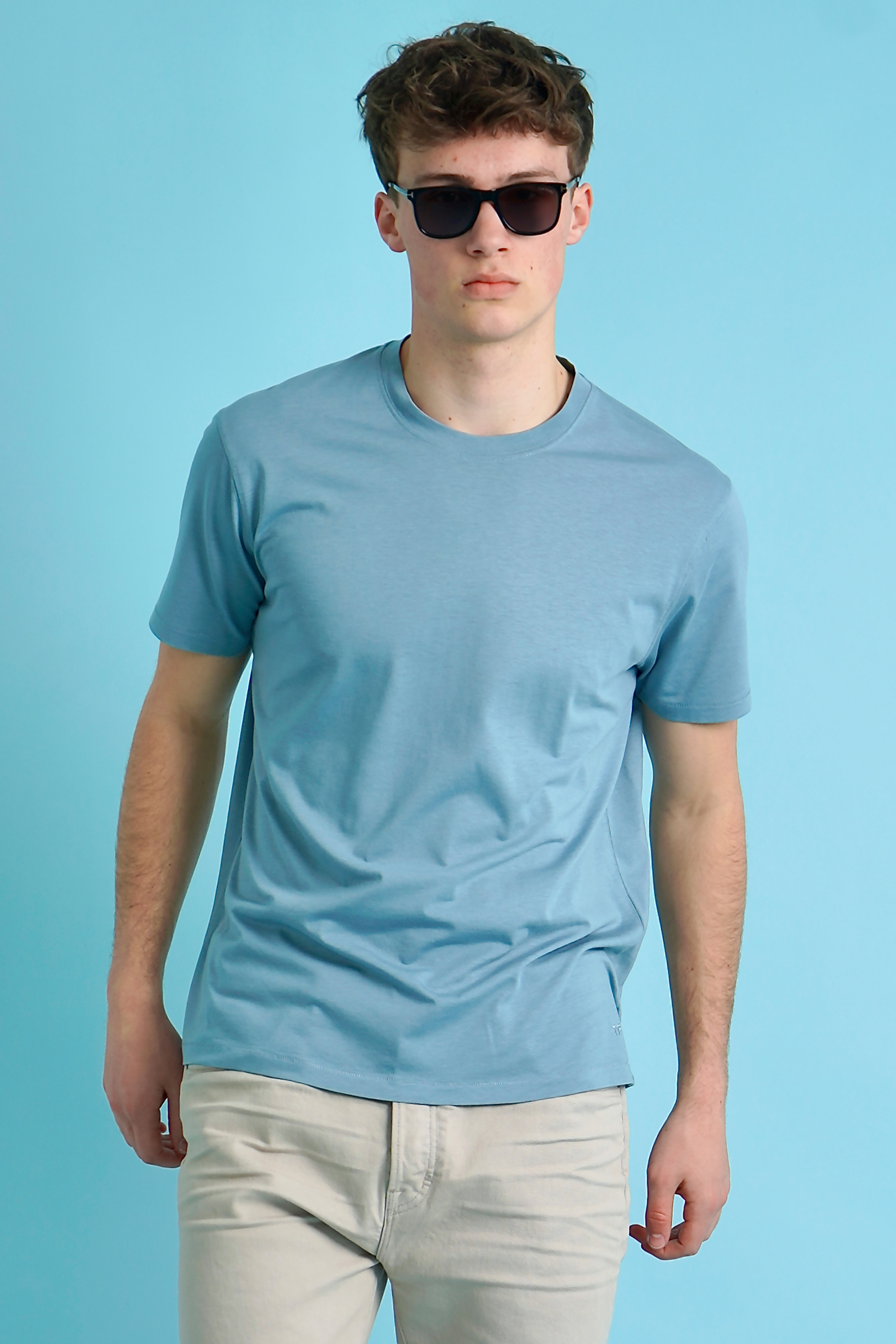 TOM FORD Lyocell-Cotton Blend T-Shirt TOM FORD Lyocell-Cotton Blend T-Shirt