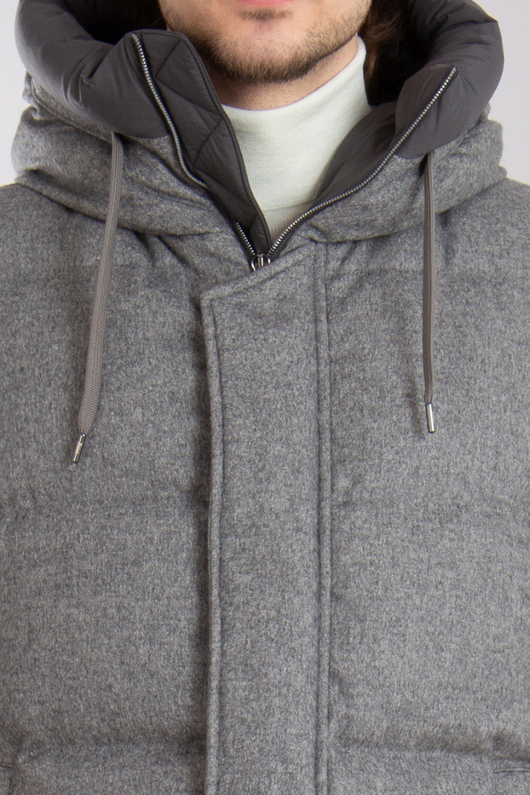 HERNO Cashmere-Silk & Ecoage Down Jacket HERNO Cashmere-Silk & Ecoage Down Jacket