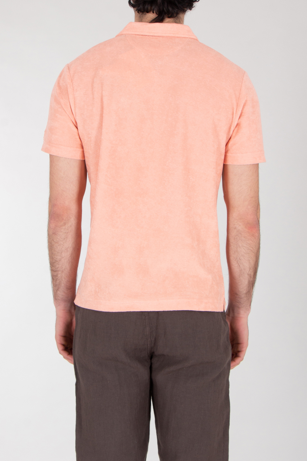 MC 2 SAINT BARTH Lyocell-Cotton Terry Polo Shirt Jeremy