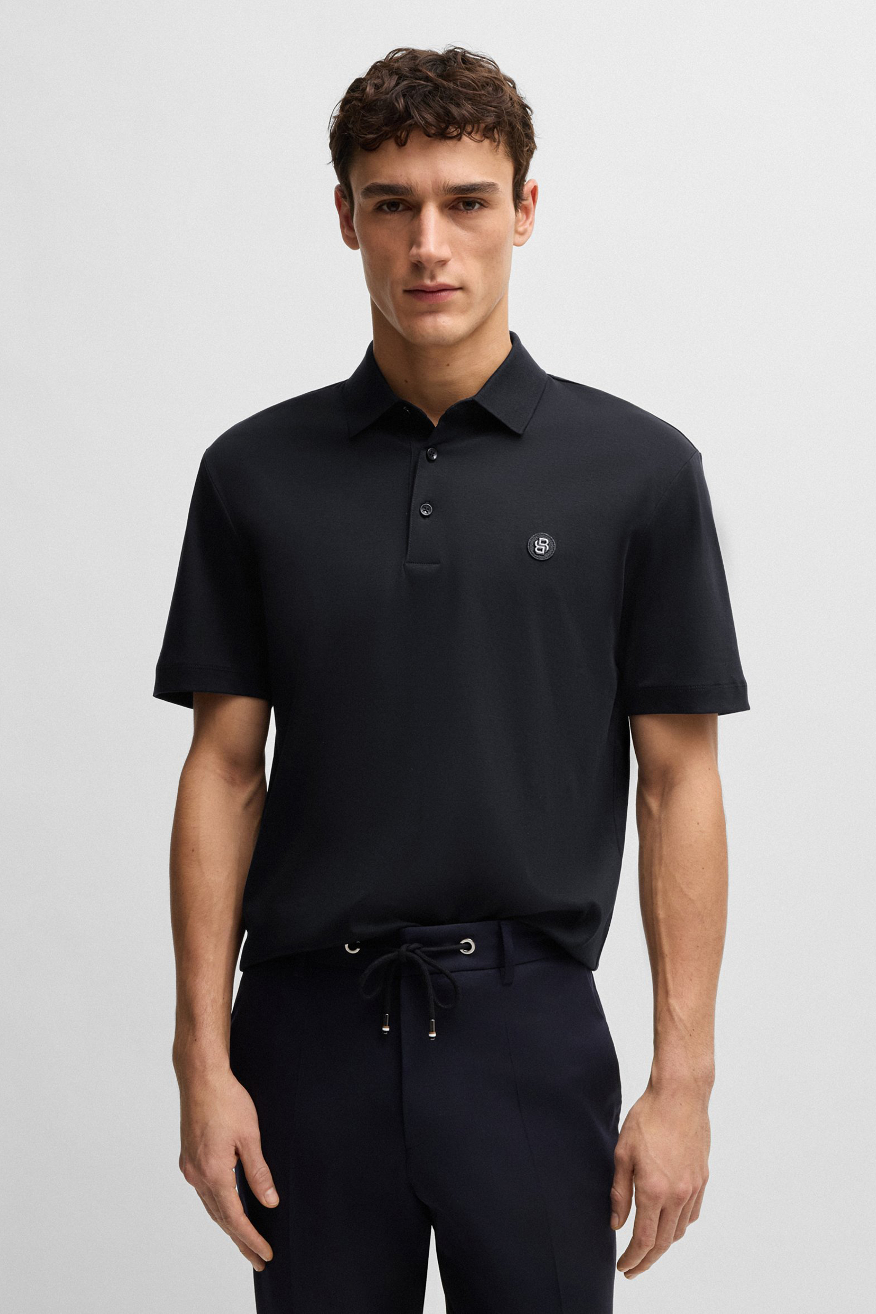 BOSS Mercerized Cotton Polo Shirt C-Parris BOSS Mercerized Cotton Polo Shirt C-Parris