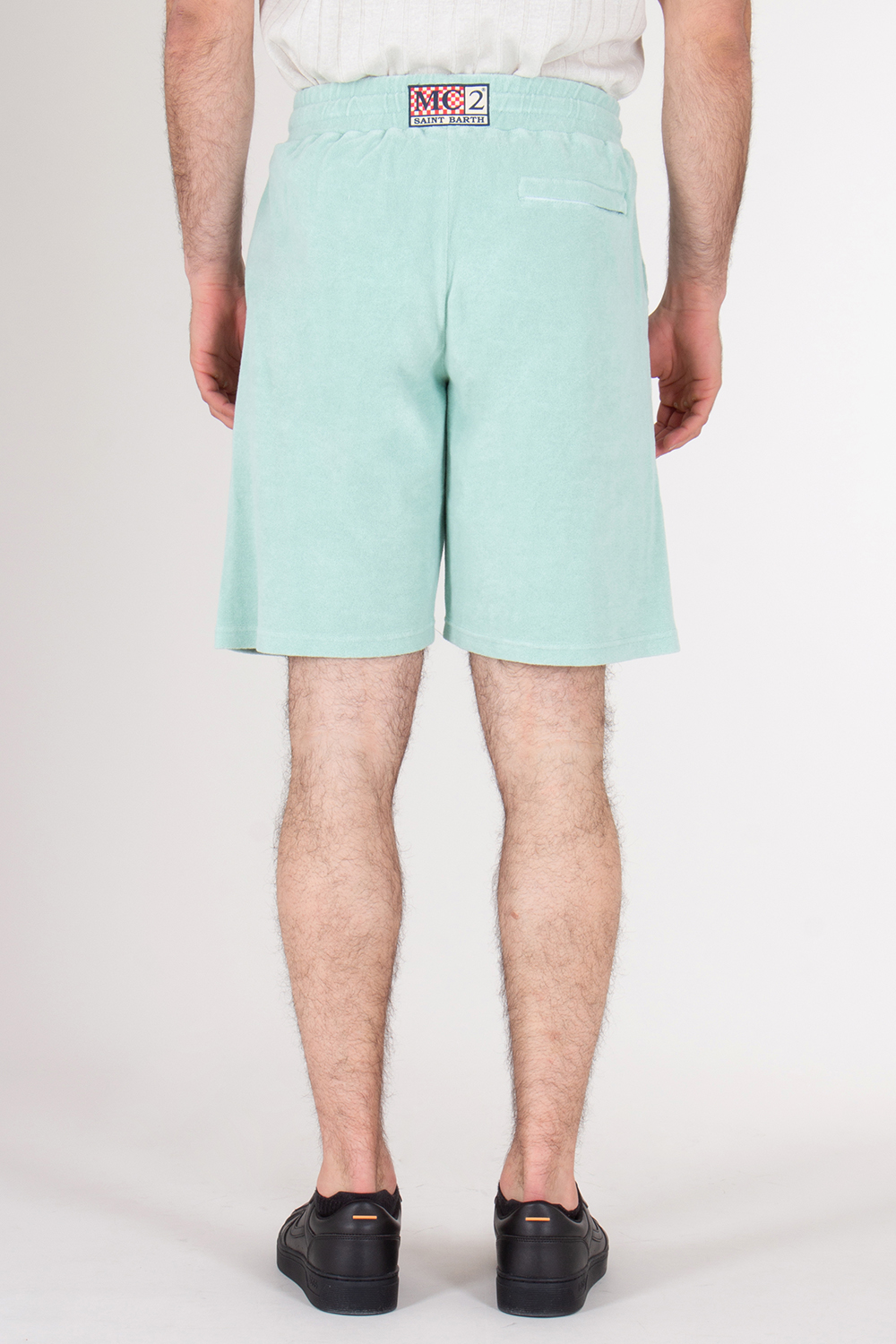 MC2 SAINT BARTH Terry Cotton Track Shorts