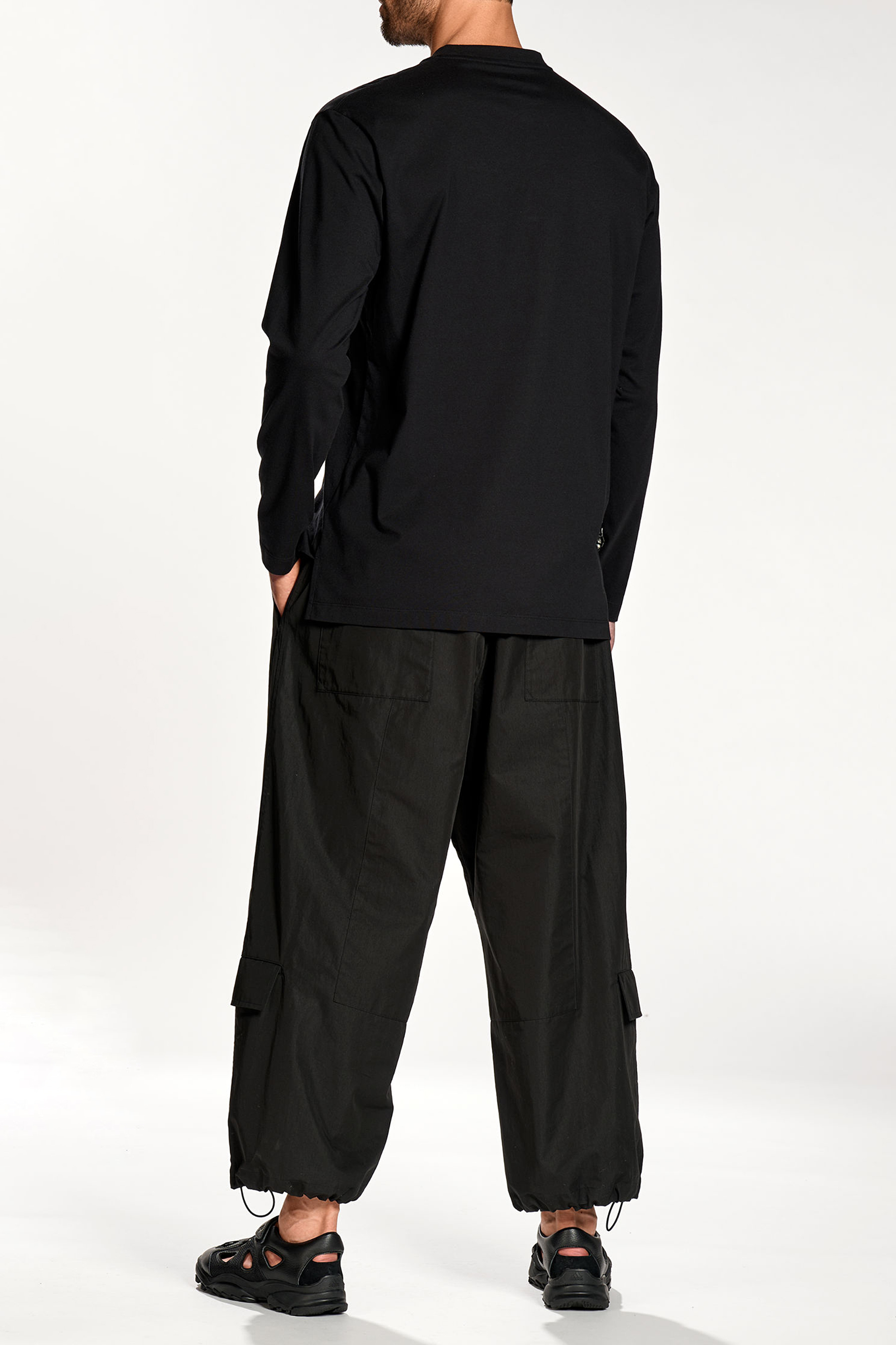 Langarm, Hosen, Mantel, Mann, Person