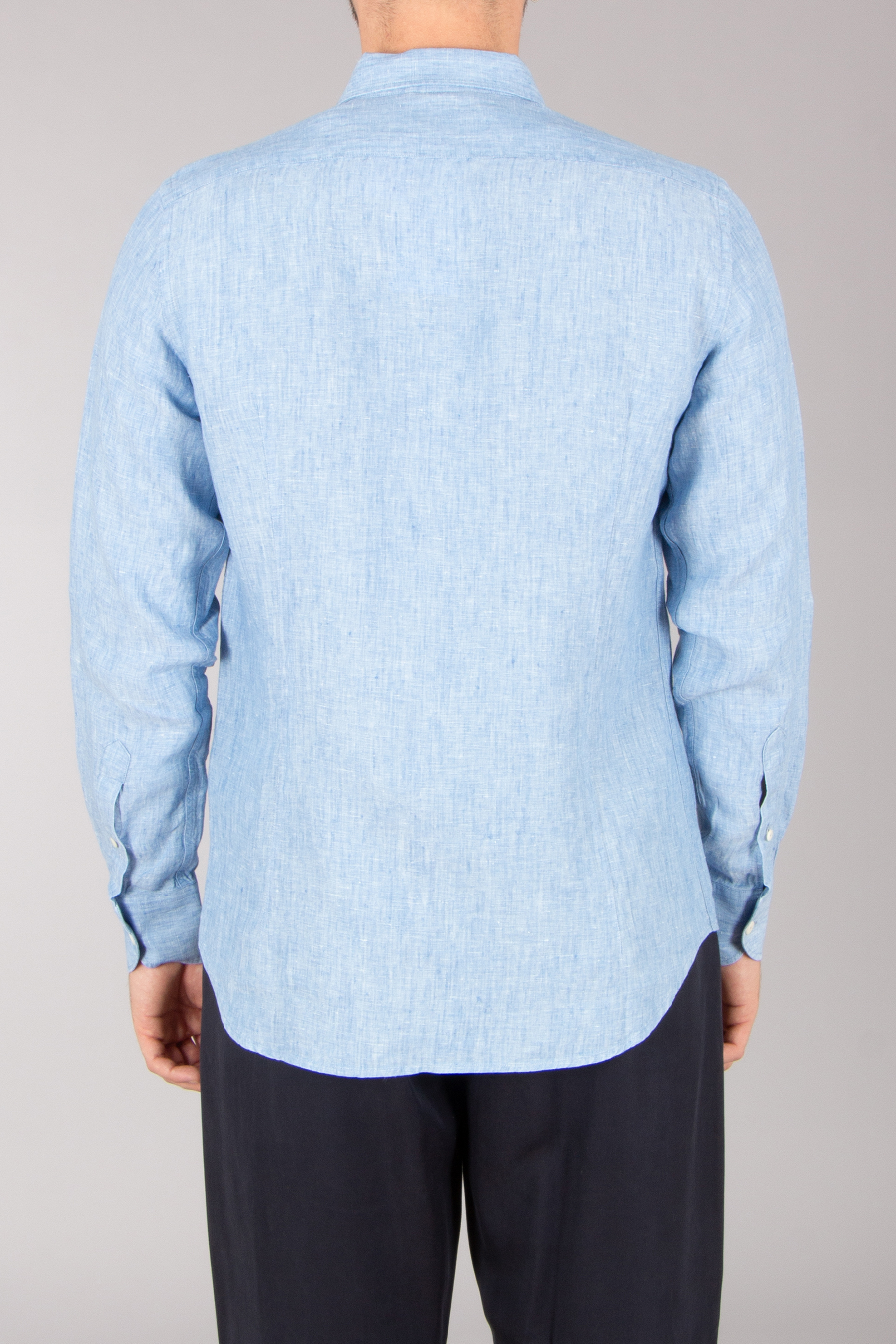 MC 2 SAINT BARTH Regular Fit Linen Denim Light Shirt Pamplona MC 2 SAINT BARTH Regular Fit Linen Denim Light Shirt Pamplona