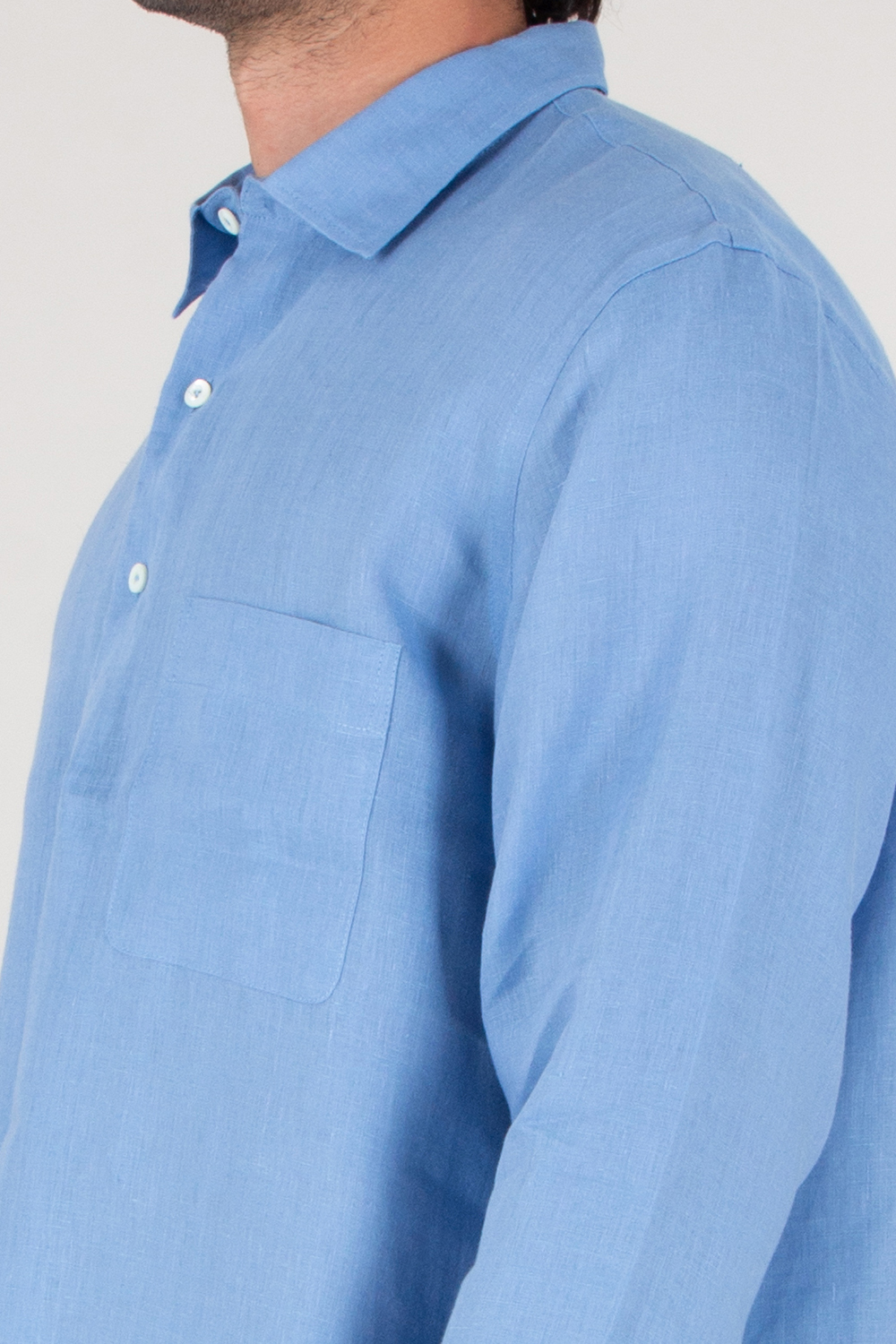 VAN LAACK Relaxed Fit Linen Tunic Shirt Romin