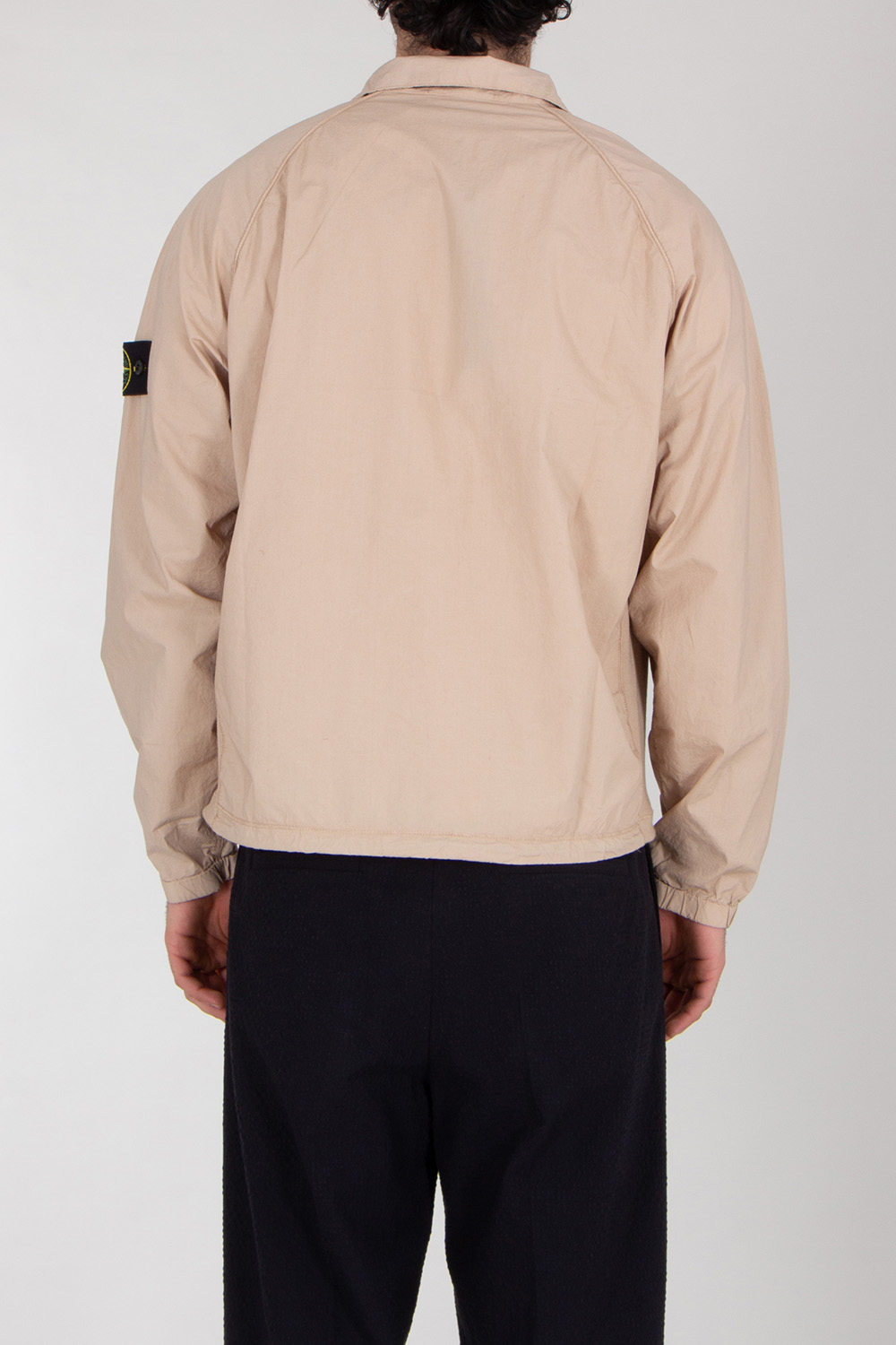 STONE ISLAND Relaxed Fit Cotton Track Jacket