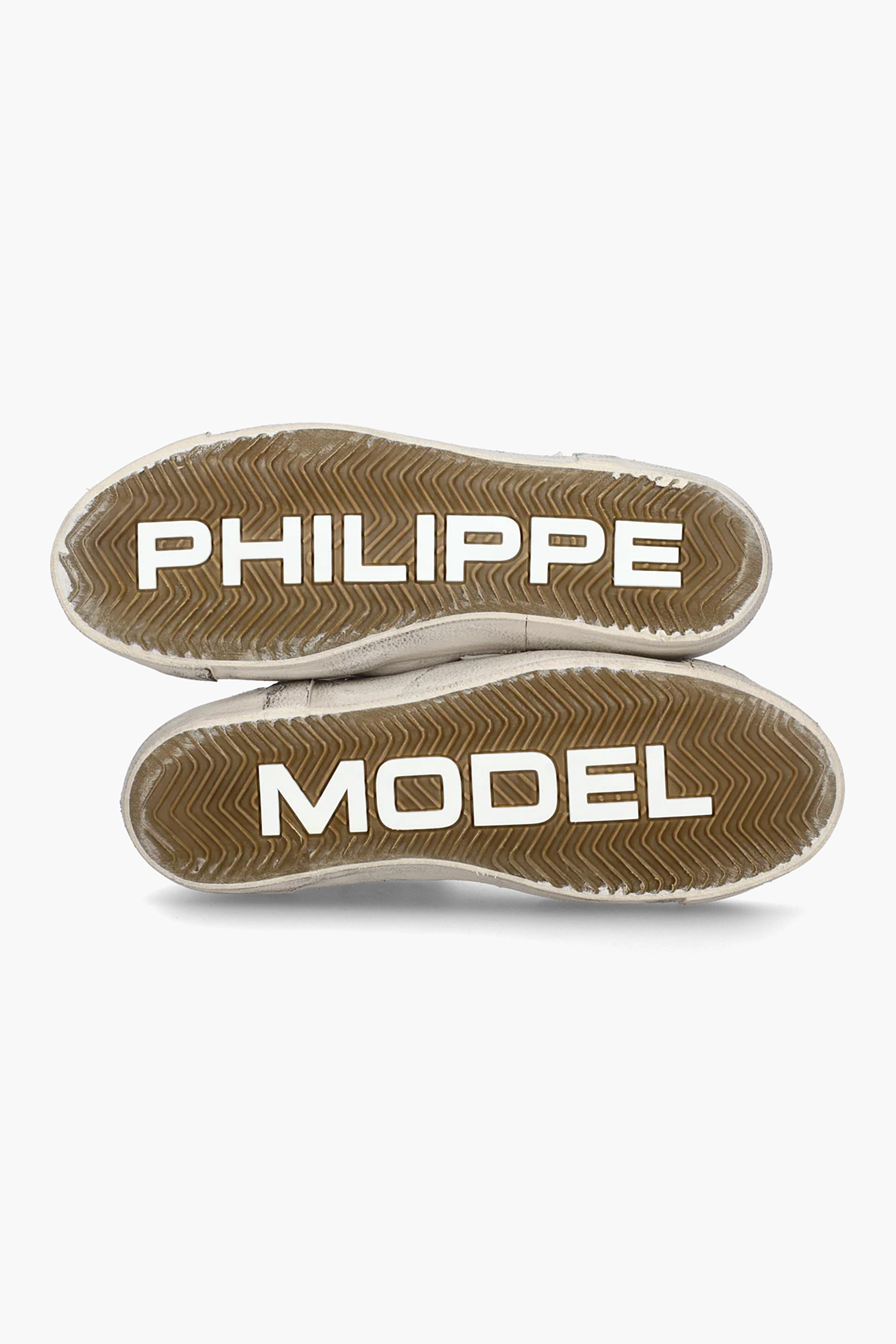 PHILIPPE MODEL Leather & Suede Sneakers Prsx Low PHILIPPE MODEL Leather & Suede Sneakers Prsx Low