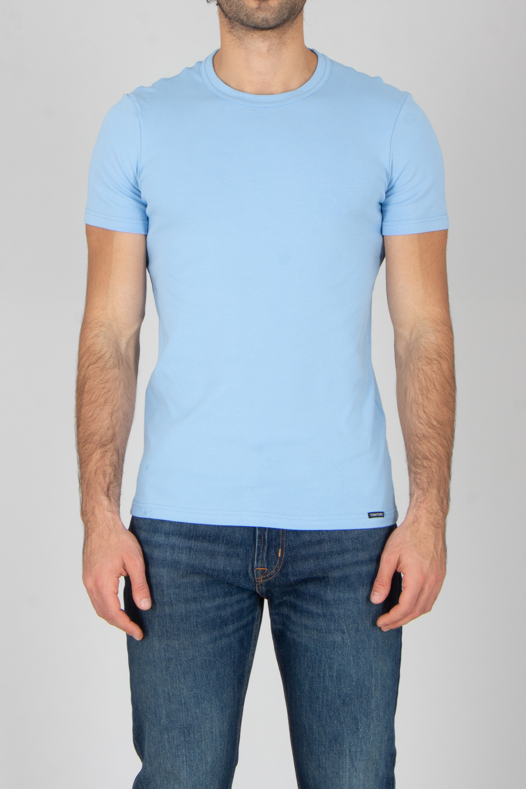 T-shirt, Jeans, Erwachsener, Mann, Person