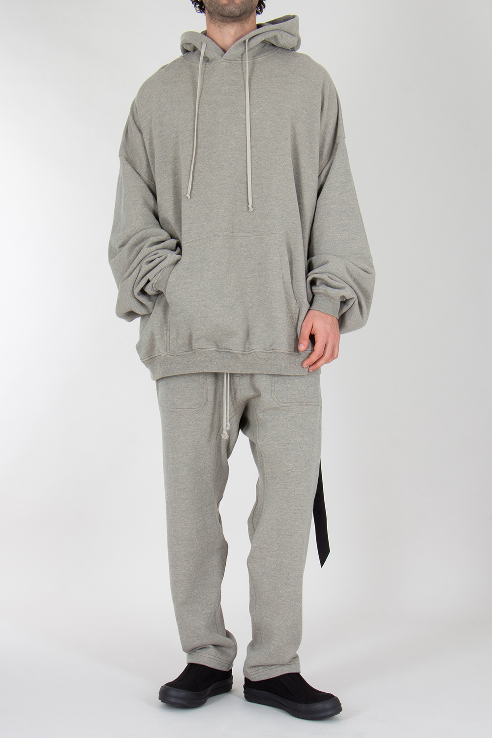 RICK OWENS DRKSHDW Relaxed Fit Cotton Blend Sweatpants Cargo
