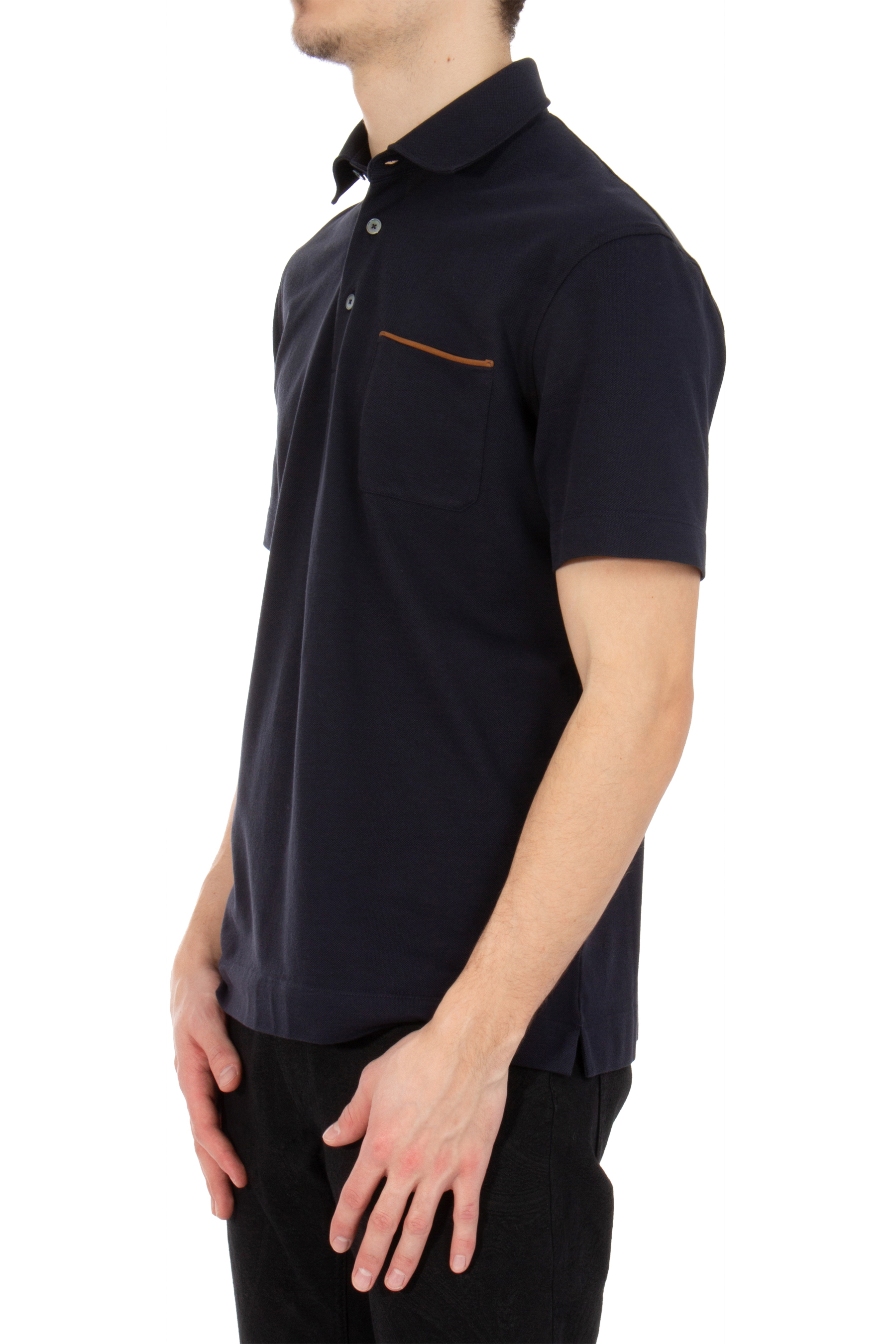 ZEGNA Cotton Piqué Polo Shirt ZEGNA Cotton Piqué Polo Shirt