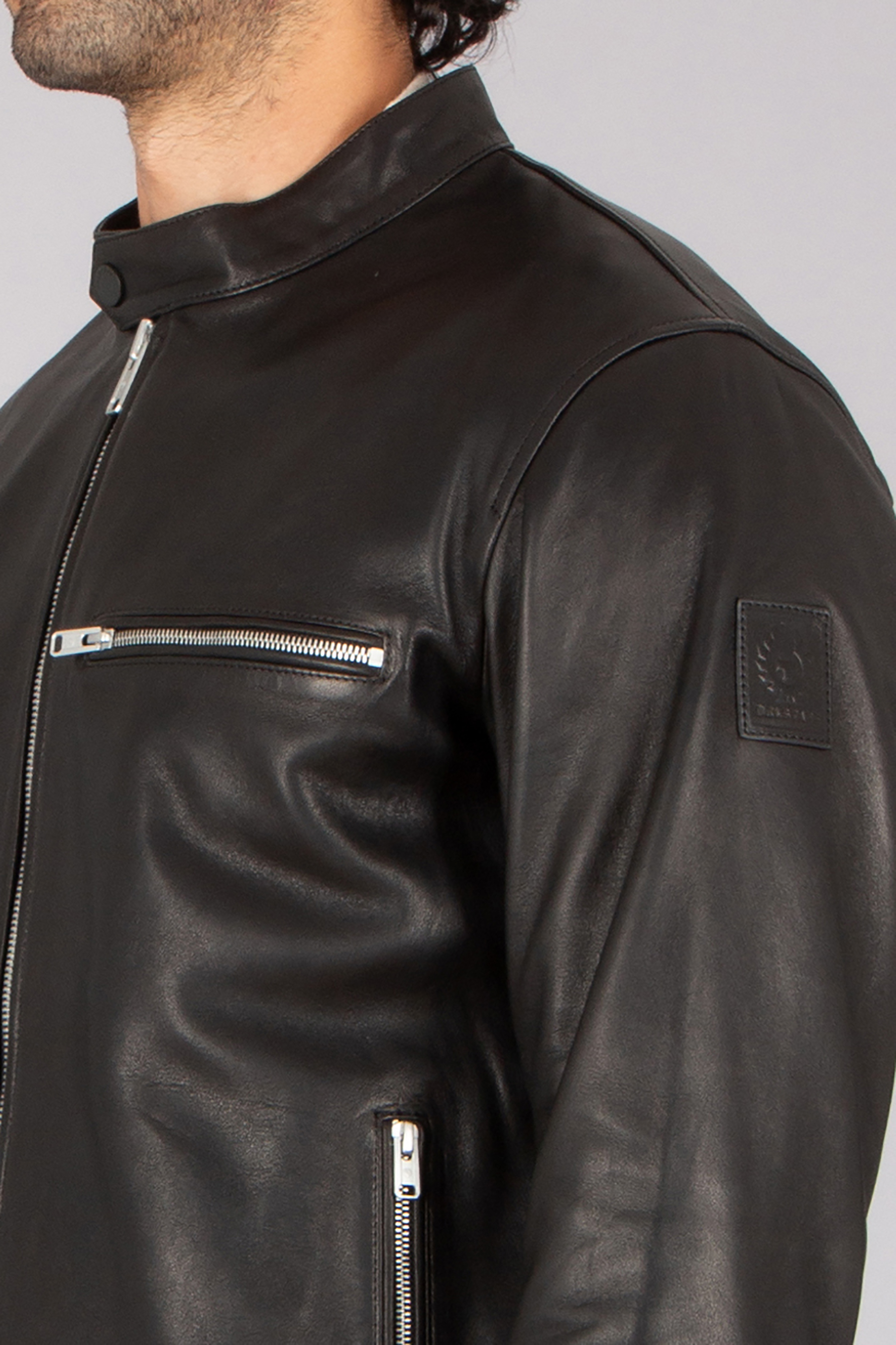 Bekleidung, Mantel, Jacke, Jacke aus Leder