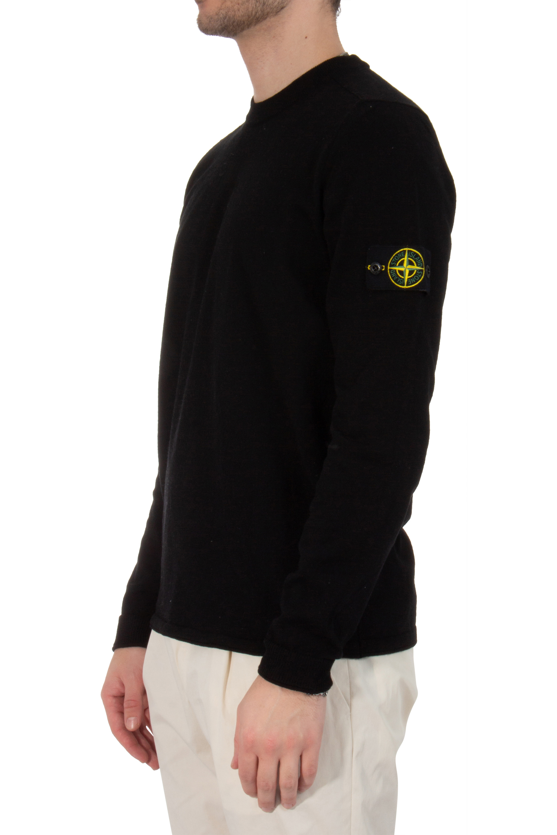 STONE ISLAND Organic Cotton Knit Sweater