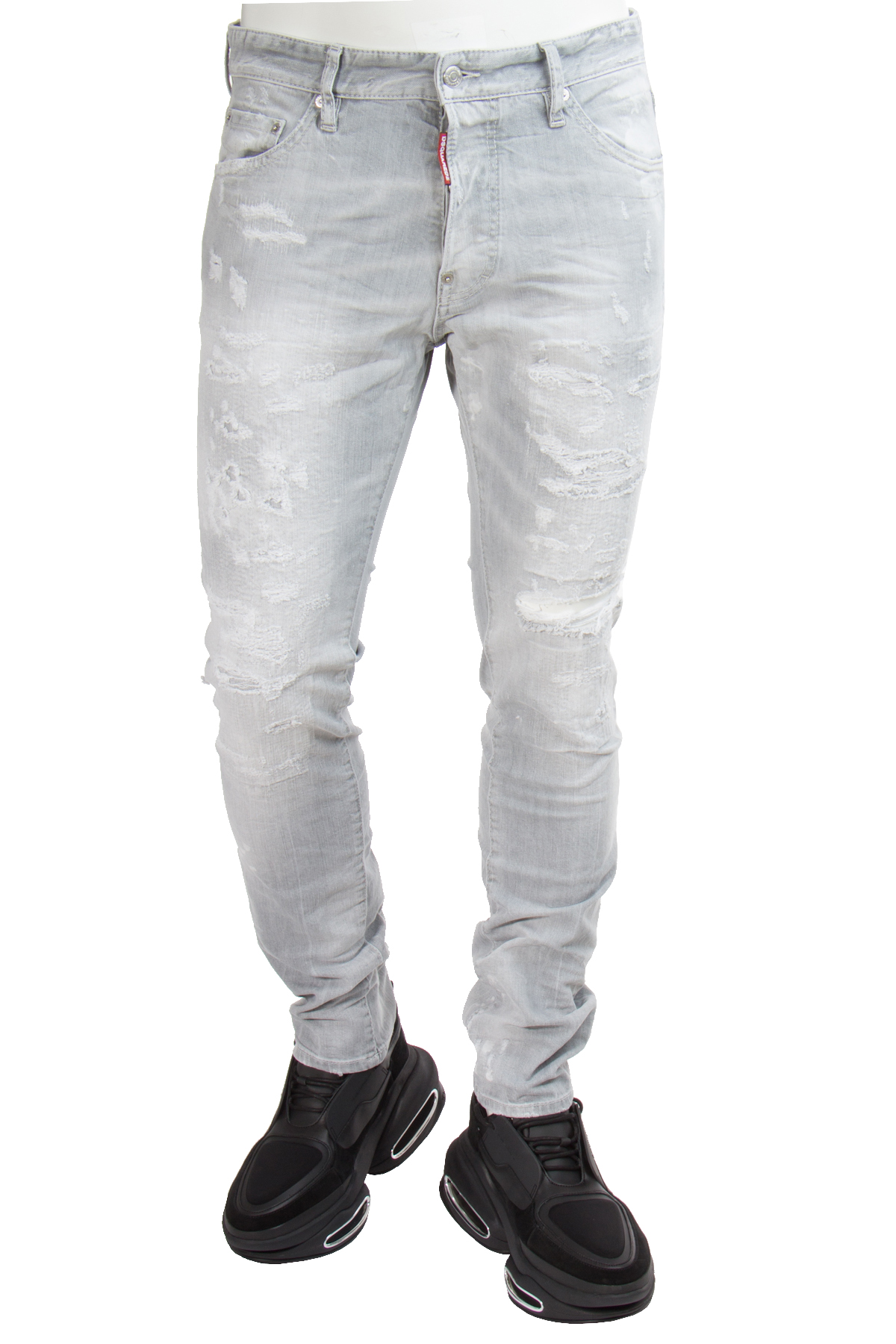DSQUARED2 Cool Guy Grey Washed Jeans 1964 DSQUARED2 Cool Guy Grey Washed Jeans 1964