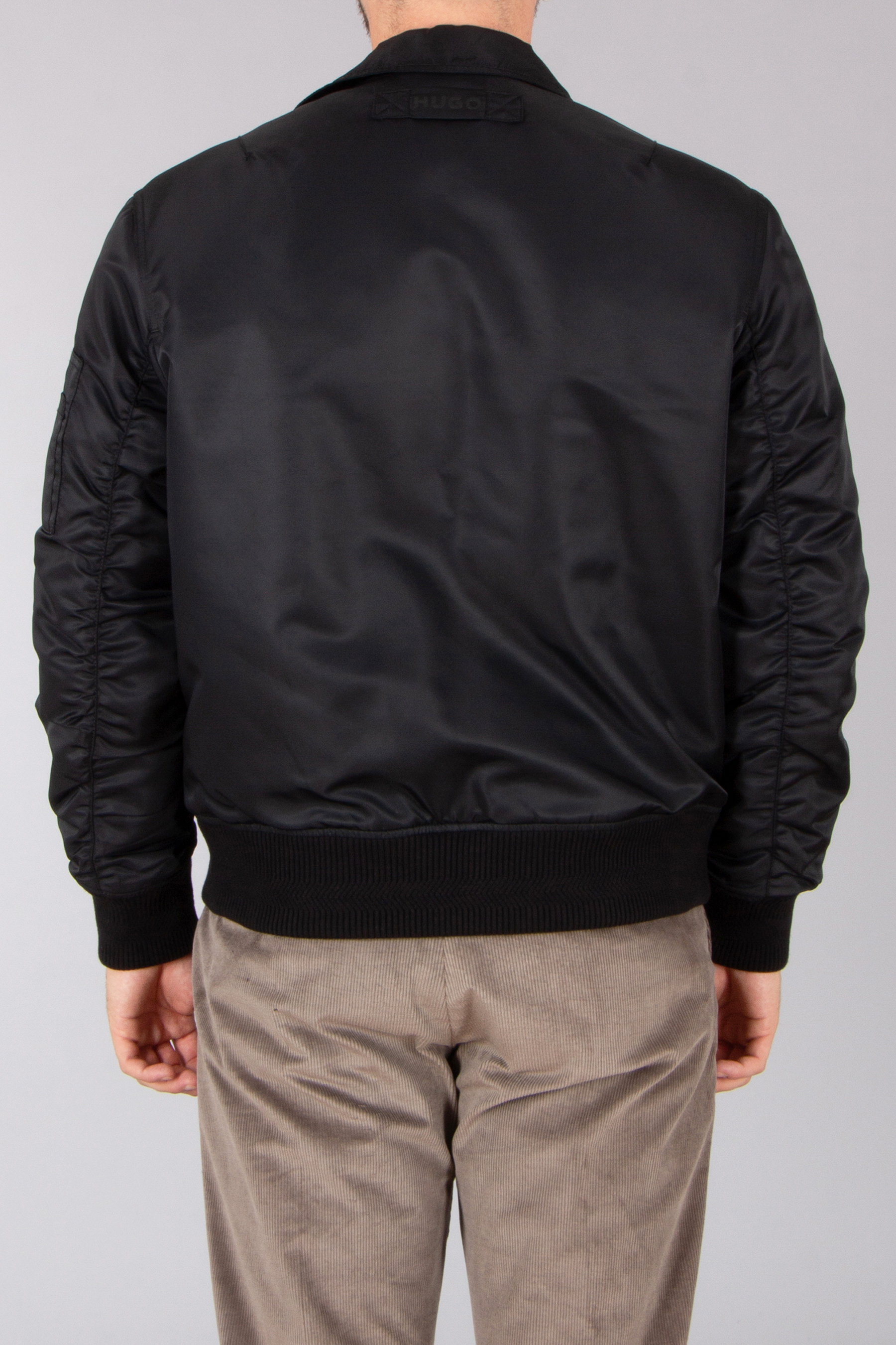 HUGO Oversized Recycled Nylon Bomber Jacket Balamo Bekleidung, Mantel, Jacke, Hosen