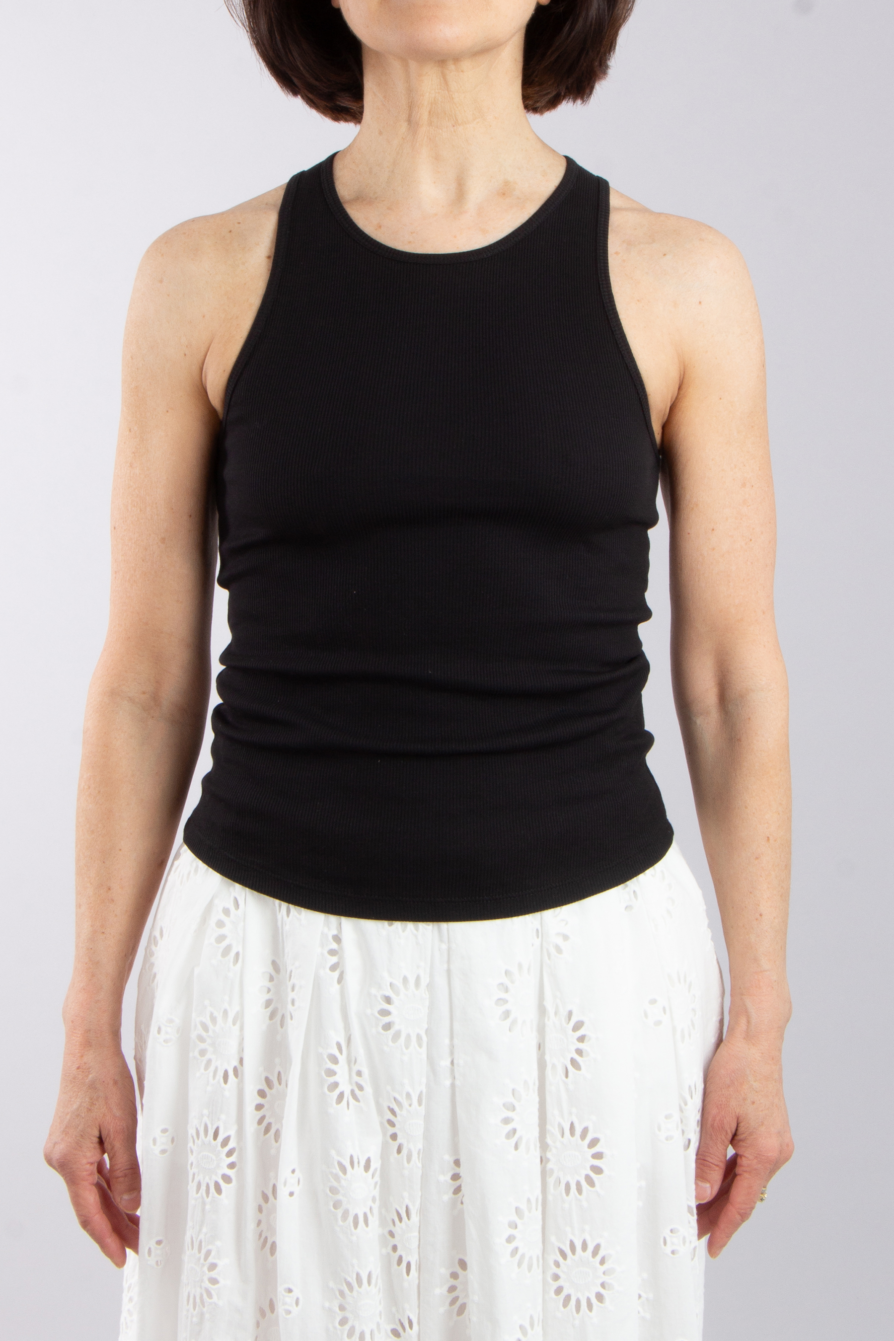 IHEART Ribbed Organic Cotton Tank Top Marthe