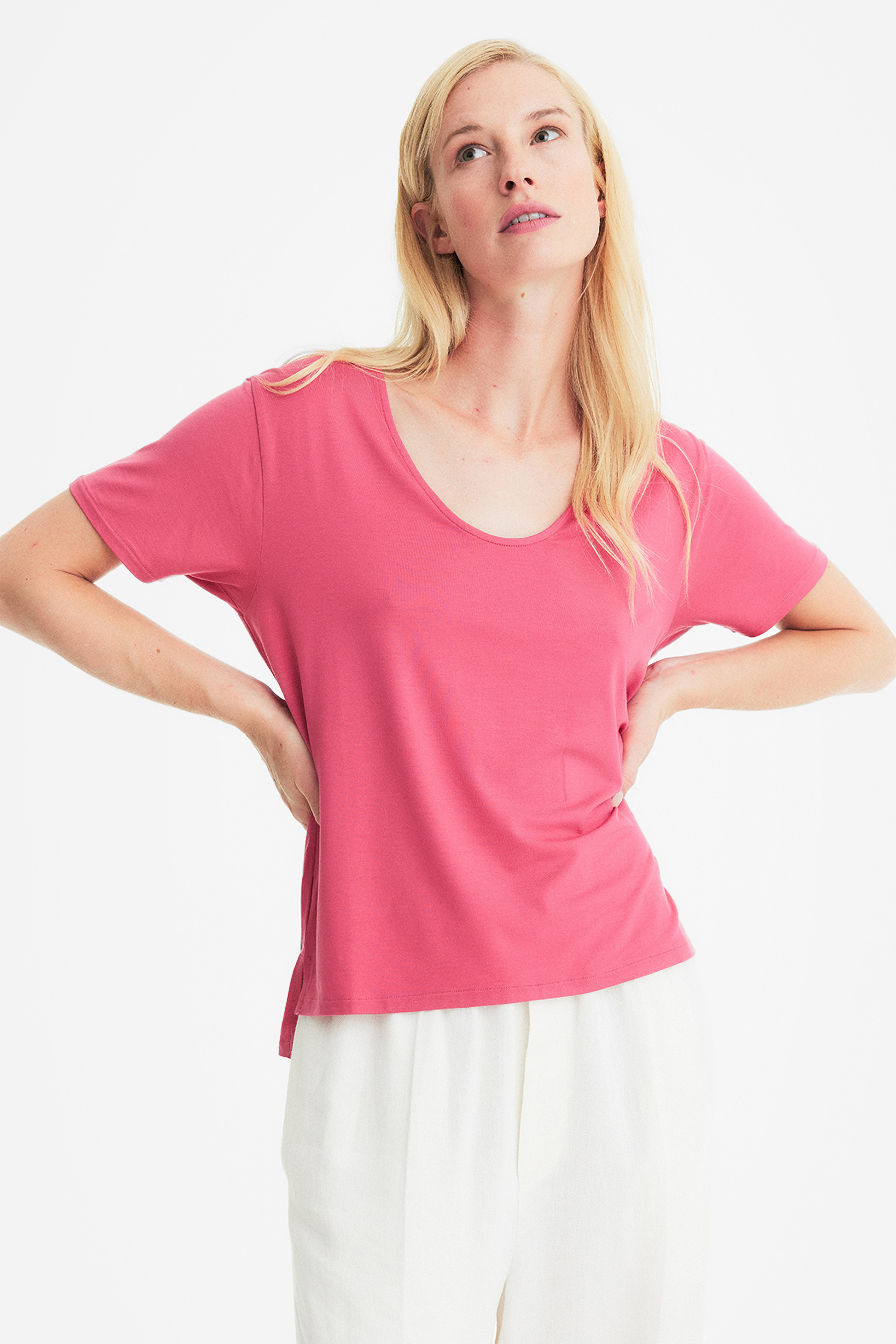 IHEART Modal Stretch Jersey T-Shirt Ileane