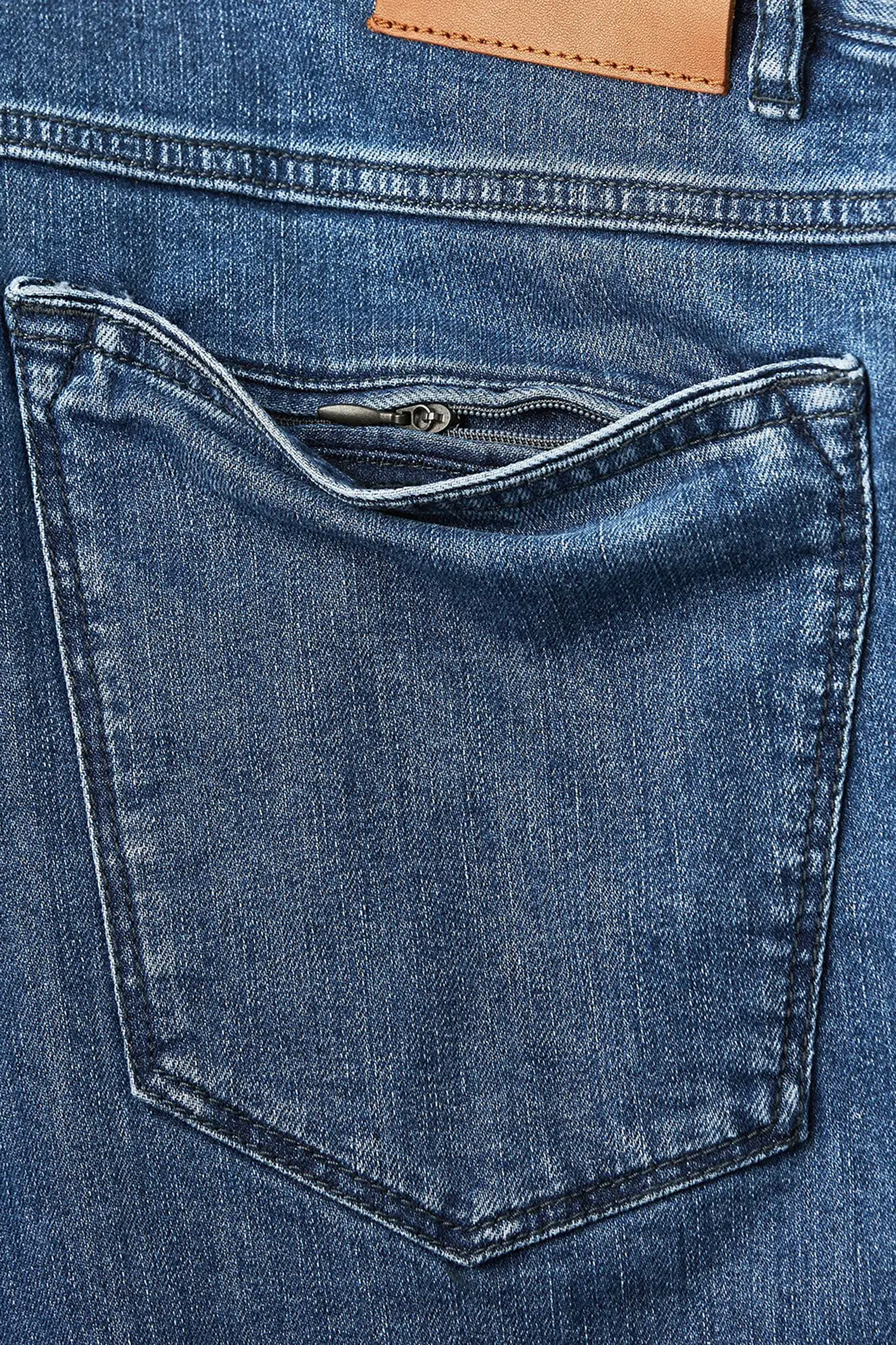 HILTL Regular Fit Stretch Cotton Denim Jeans Parker
