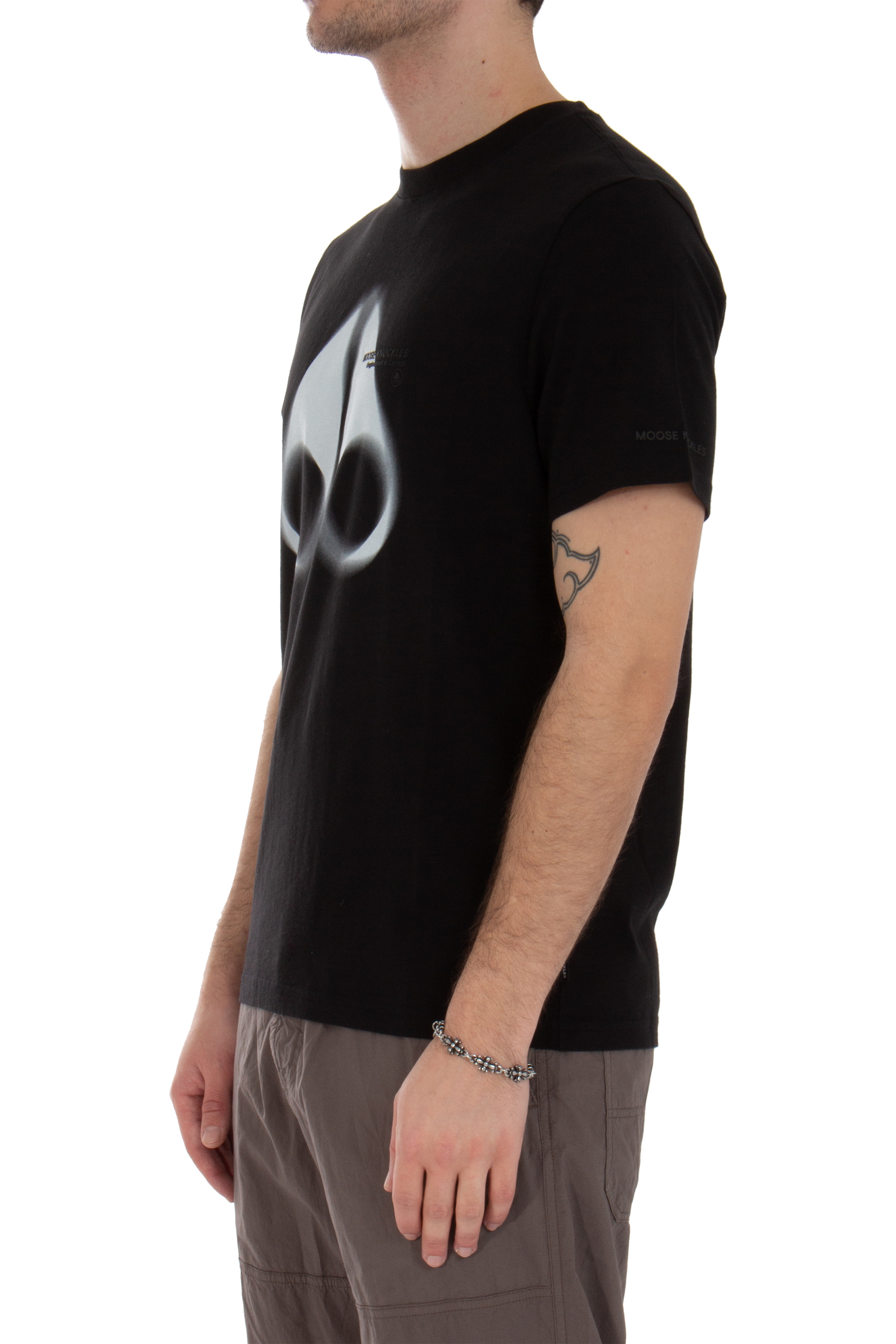MOOSE KNUCKLES Printed Cotton Jersey T-Shirt Maurice