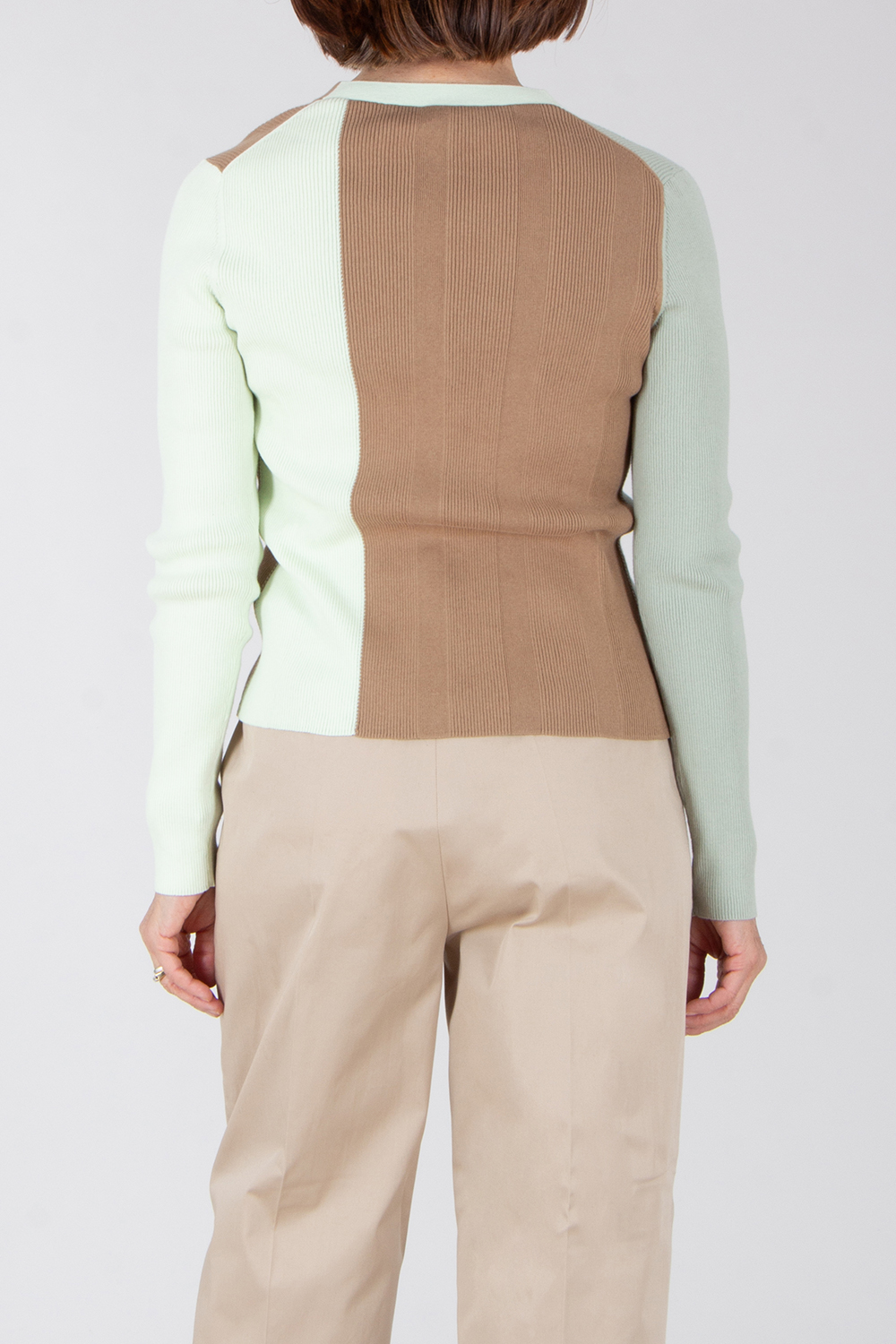 PAUL SMITH Colour-Block Organically Grown Cotton Cardigan