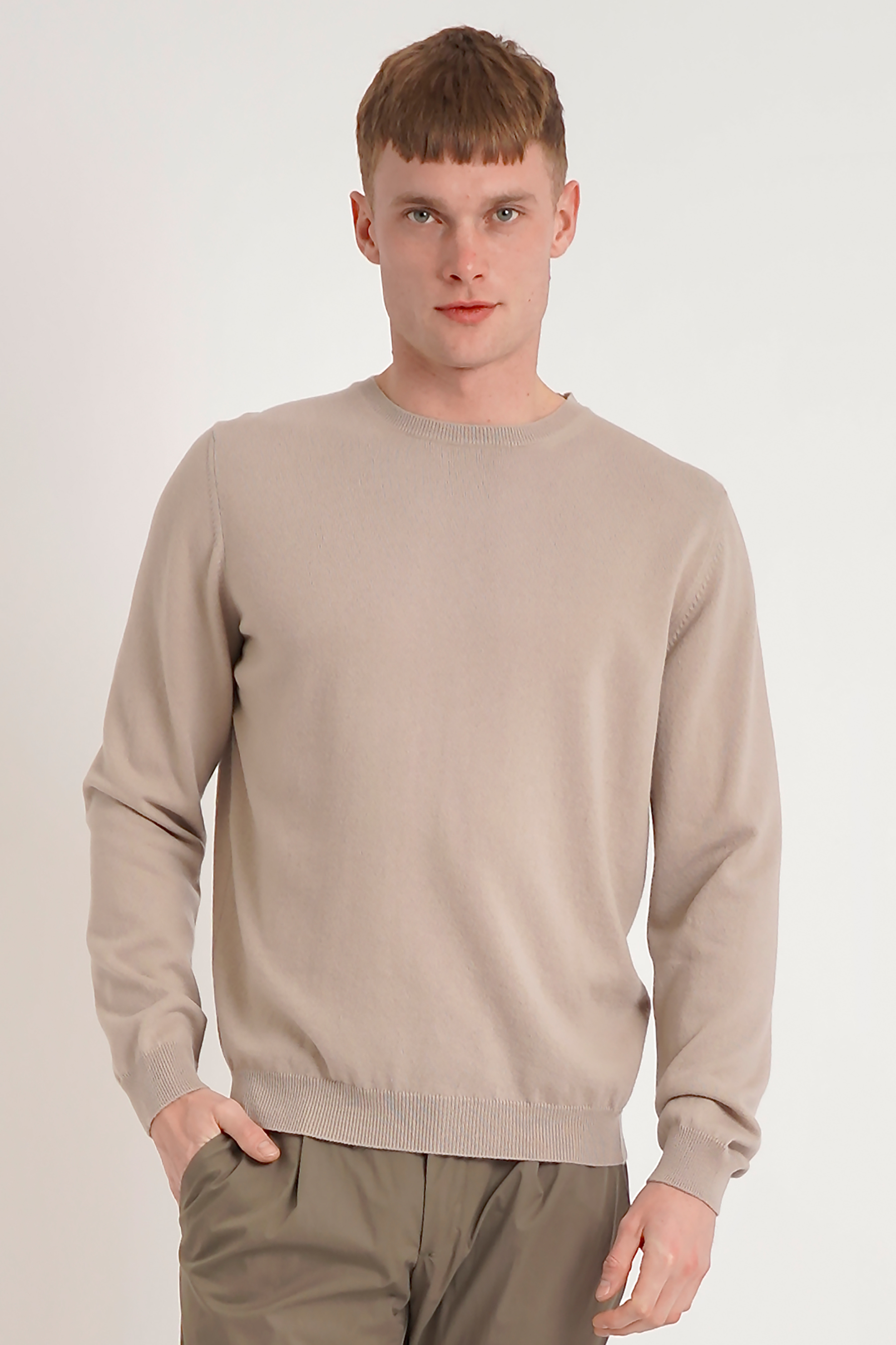 AIDA BARNI Cashmere Crew Neck Sweater