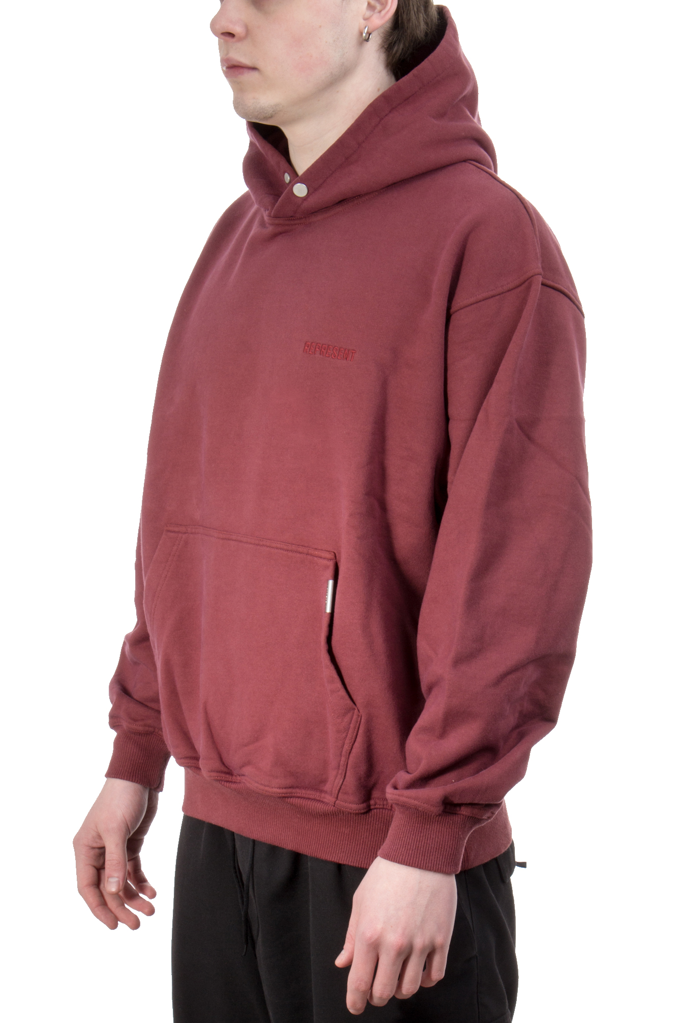 REPRESENT Blank Hoodie Vintage Red REPRESENT Blank Hoodie Vintage Red