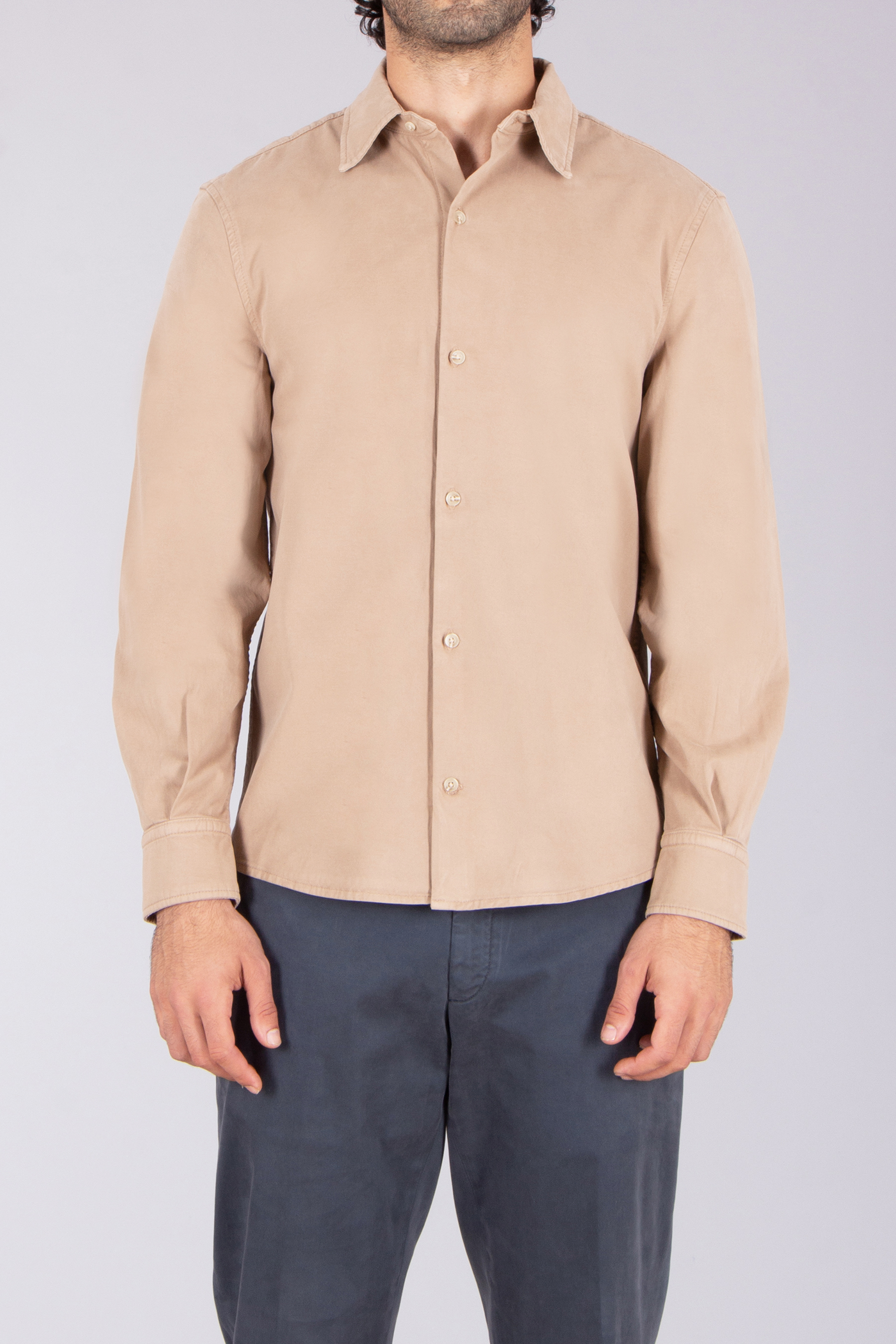 Hemd, Mantel, Kleid, Hemd, Leinen, Langarm