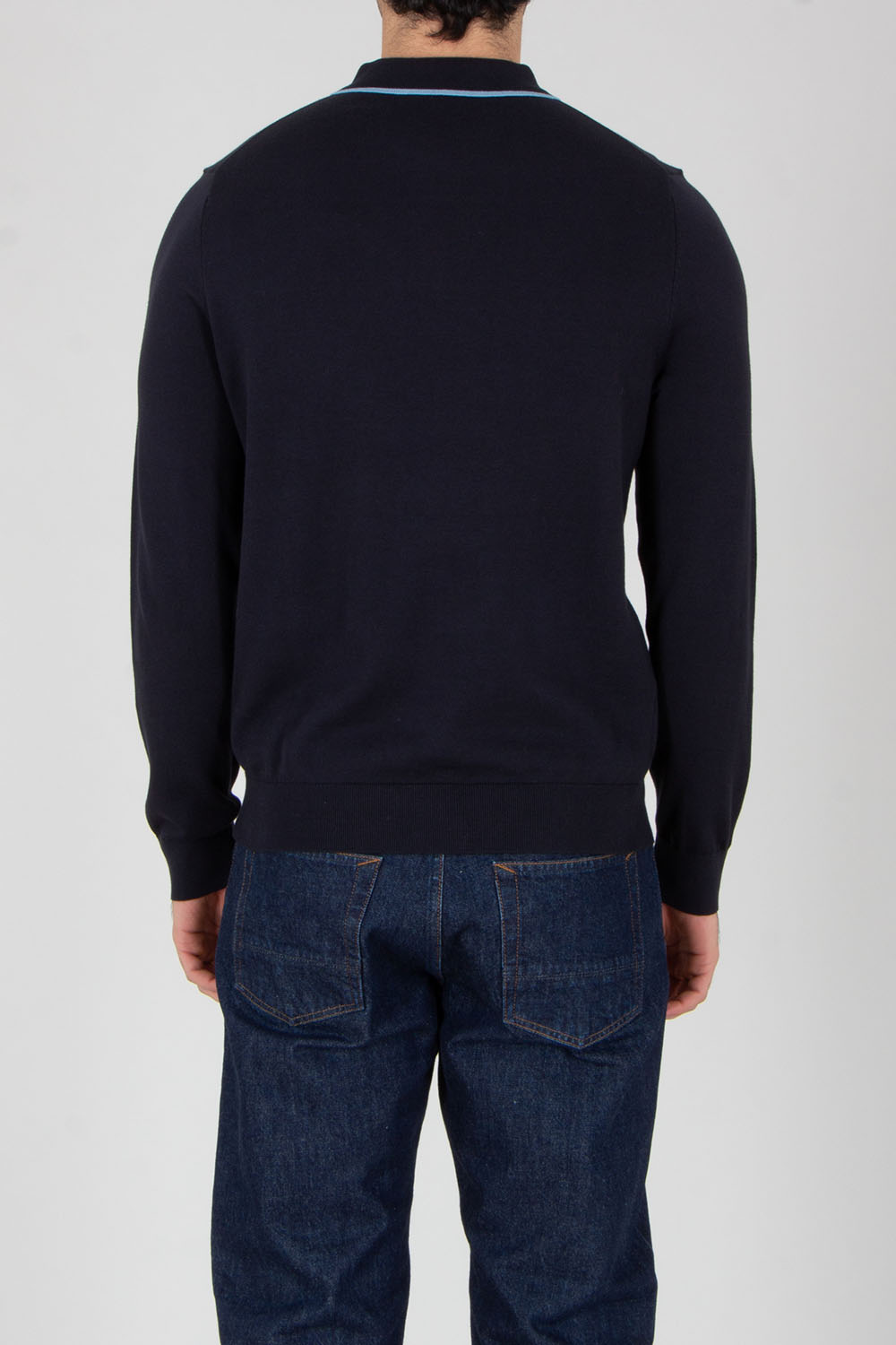 PAUL SMITH Regular Fit Organic Cotton Knit Polo