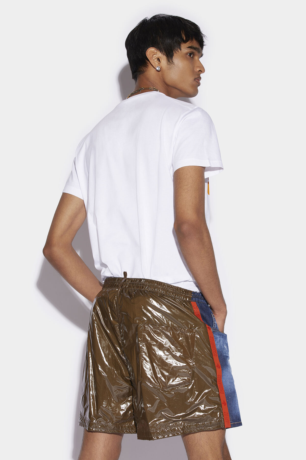 DSQUARED2 Mix Denim Shorts