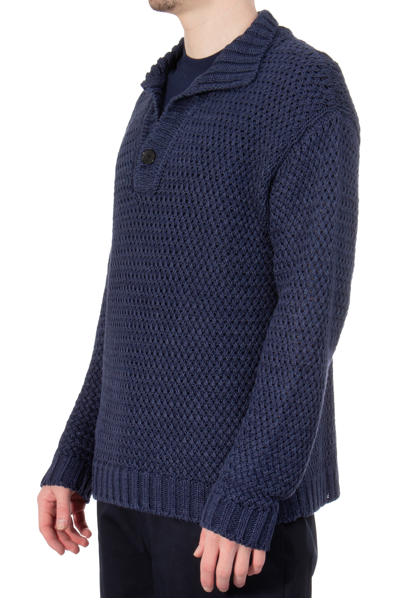 ETRO Linen Knit Polo