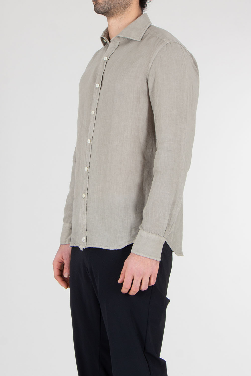 SONRISA Regular Fit Linen Shirt