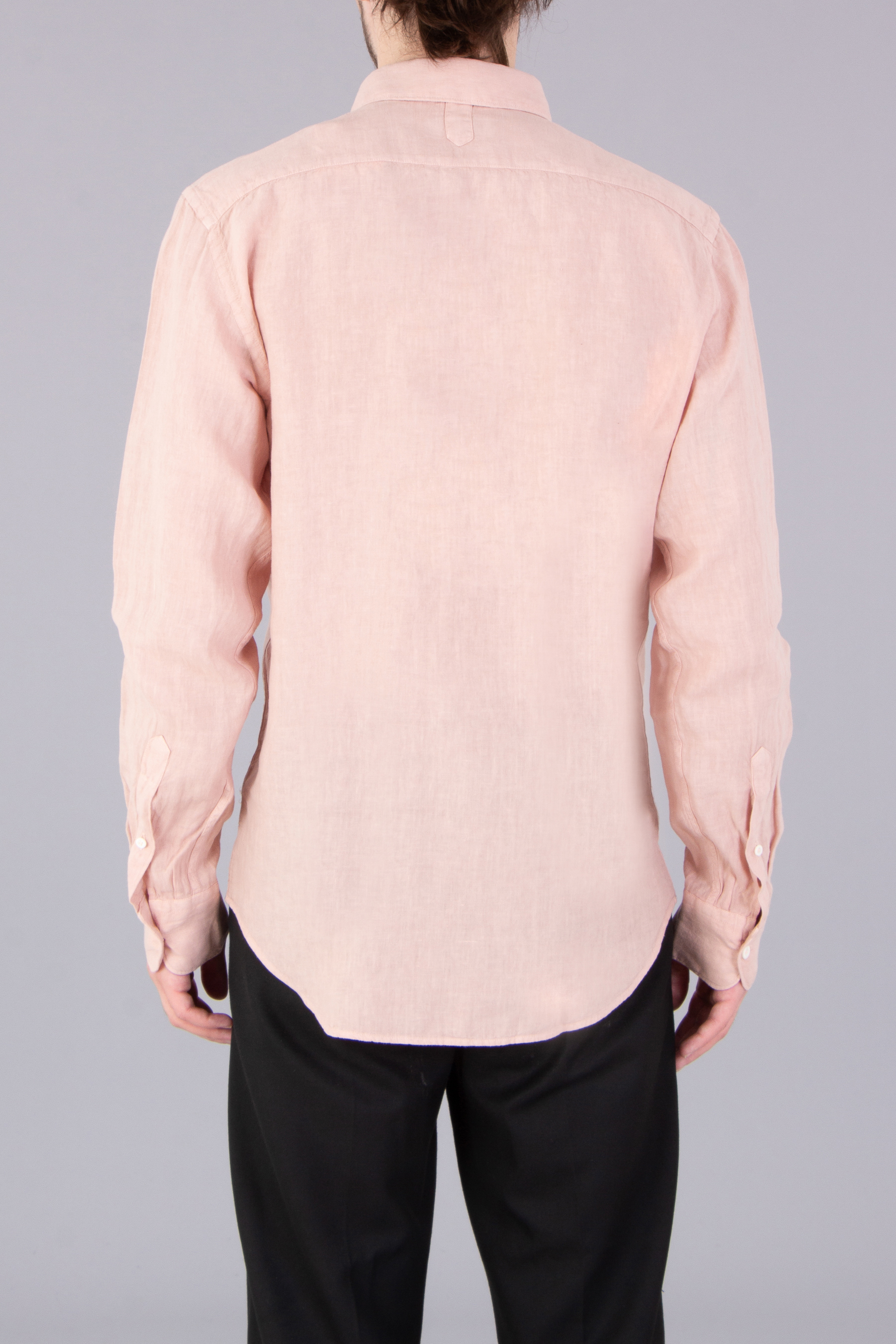 CANALI Regular Fit Linen Shirt CANALI Regular Fit Linen Shirt