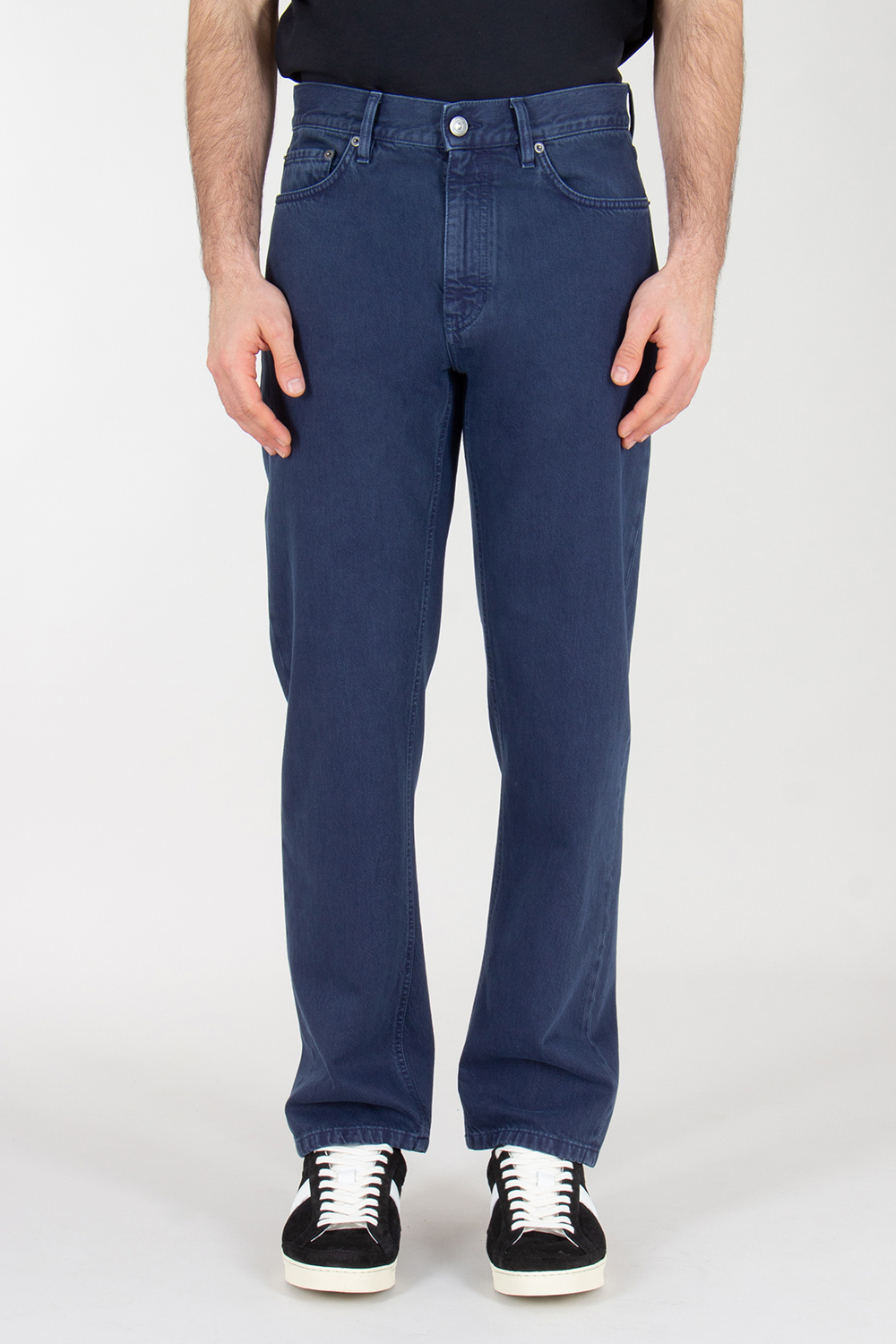 ZEGNA Slim Fit Washed Denim Jeans Roccia