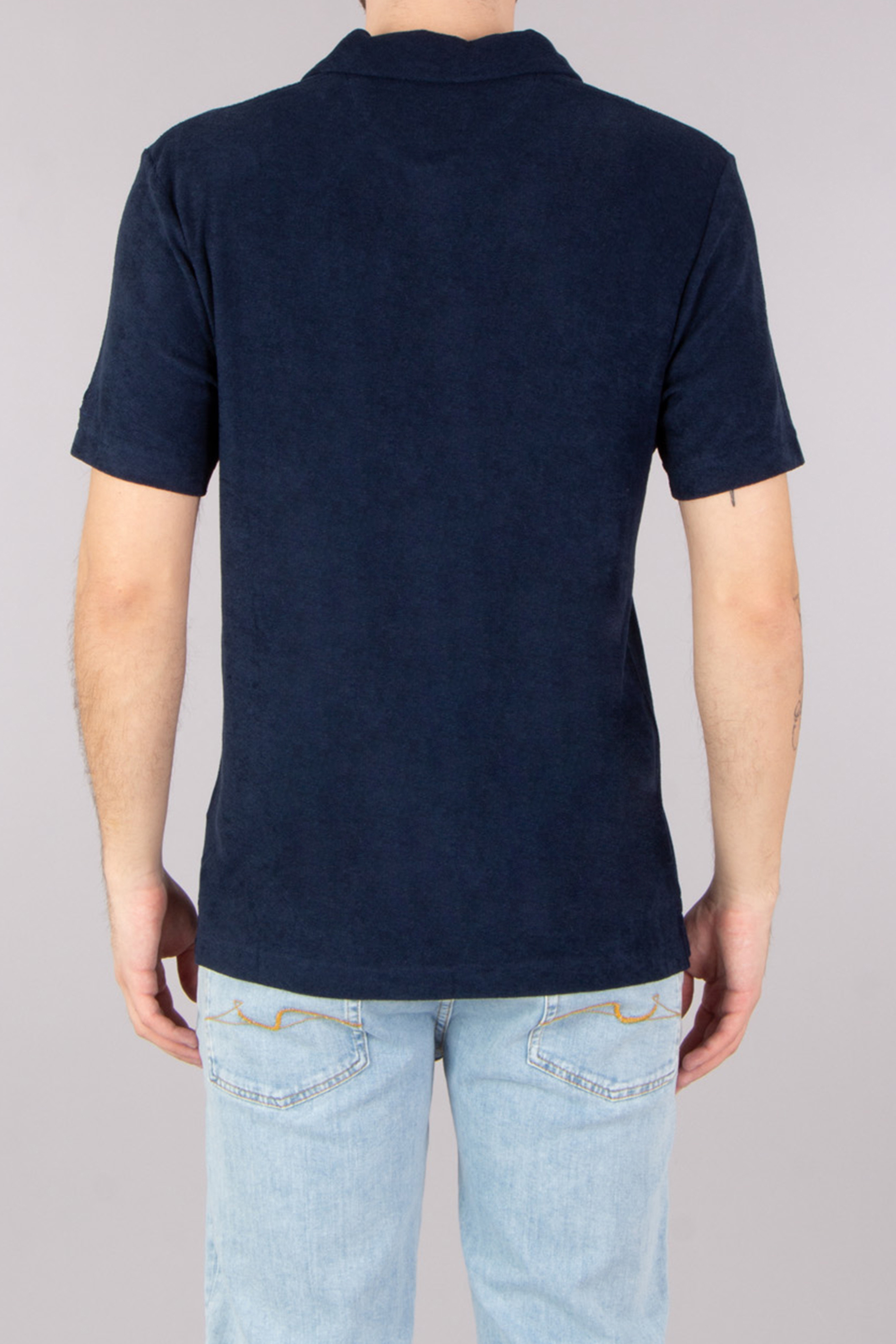 MC 2 SAINT BARTH Regular Fit Lyocell-Cotton Terry Polo Shirt Jeremy MC 2 SAINT BARTH Regular Fit Lyocell-Cotton Terry Polo Shirt Jeremy