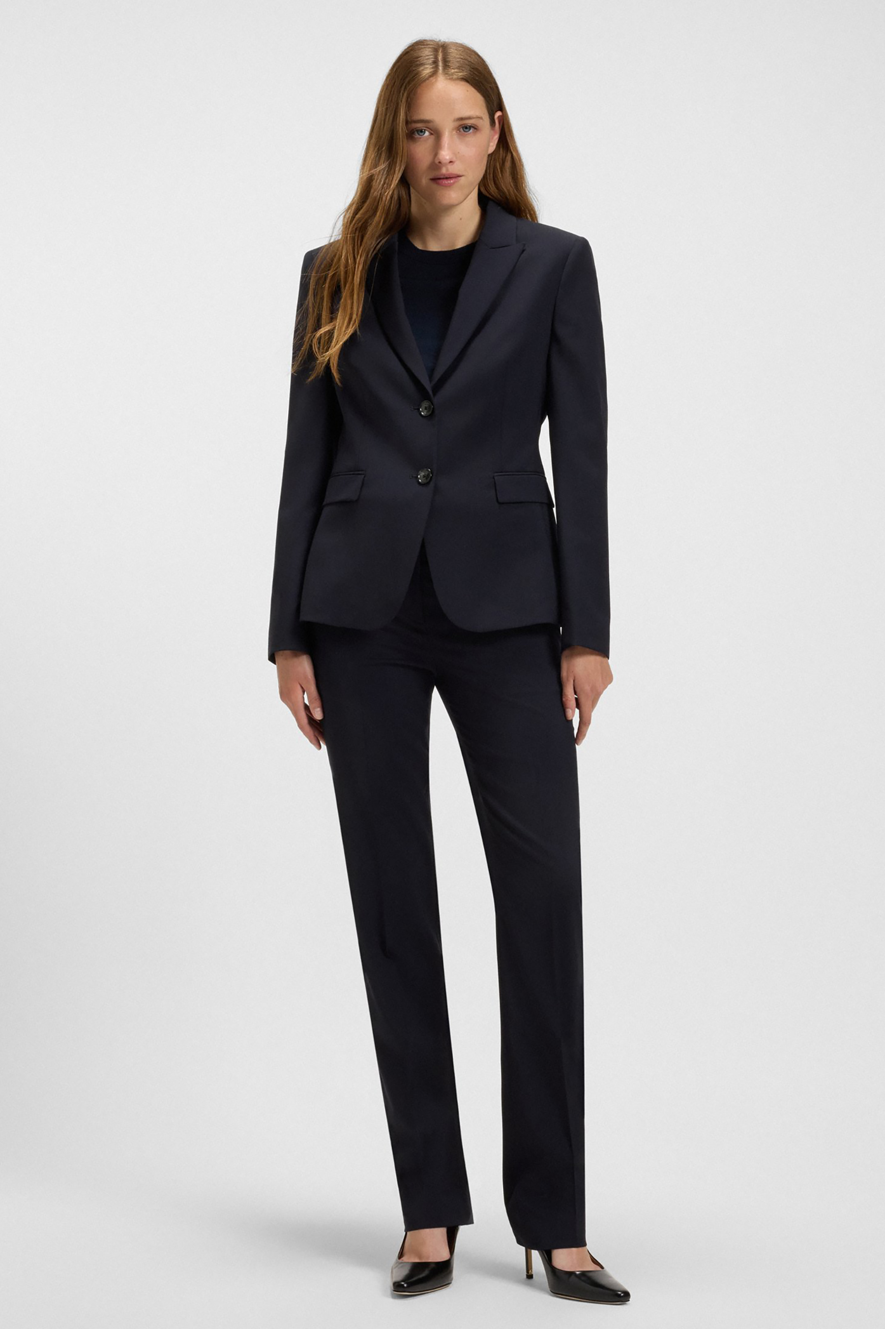 BOSS Slim Fit Virgin Wool Blazer Juleah Formelle Kleidung, Anzug, Smoking, Jacke, Blazer