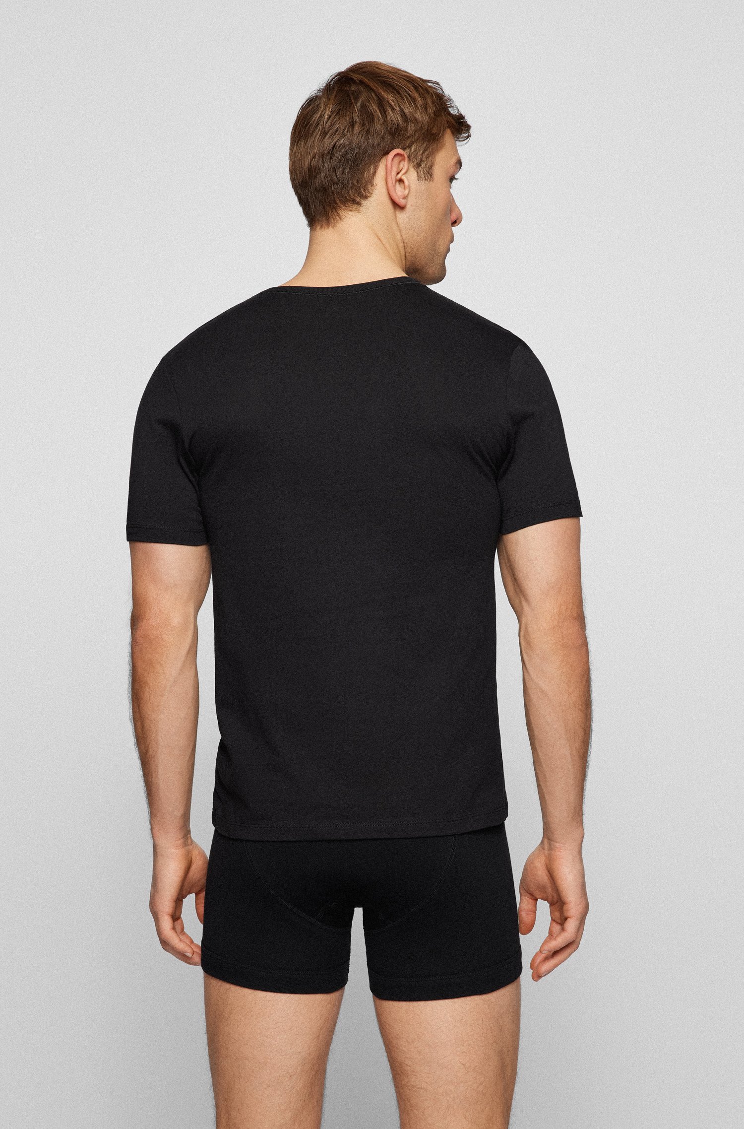BOSS 3-Pack Crew Neck Cotton T-Shirts BOSS 3-Pack Crew Neck Cotton T-Shirts