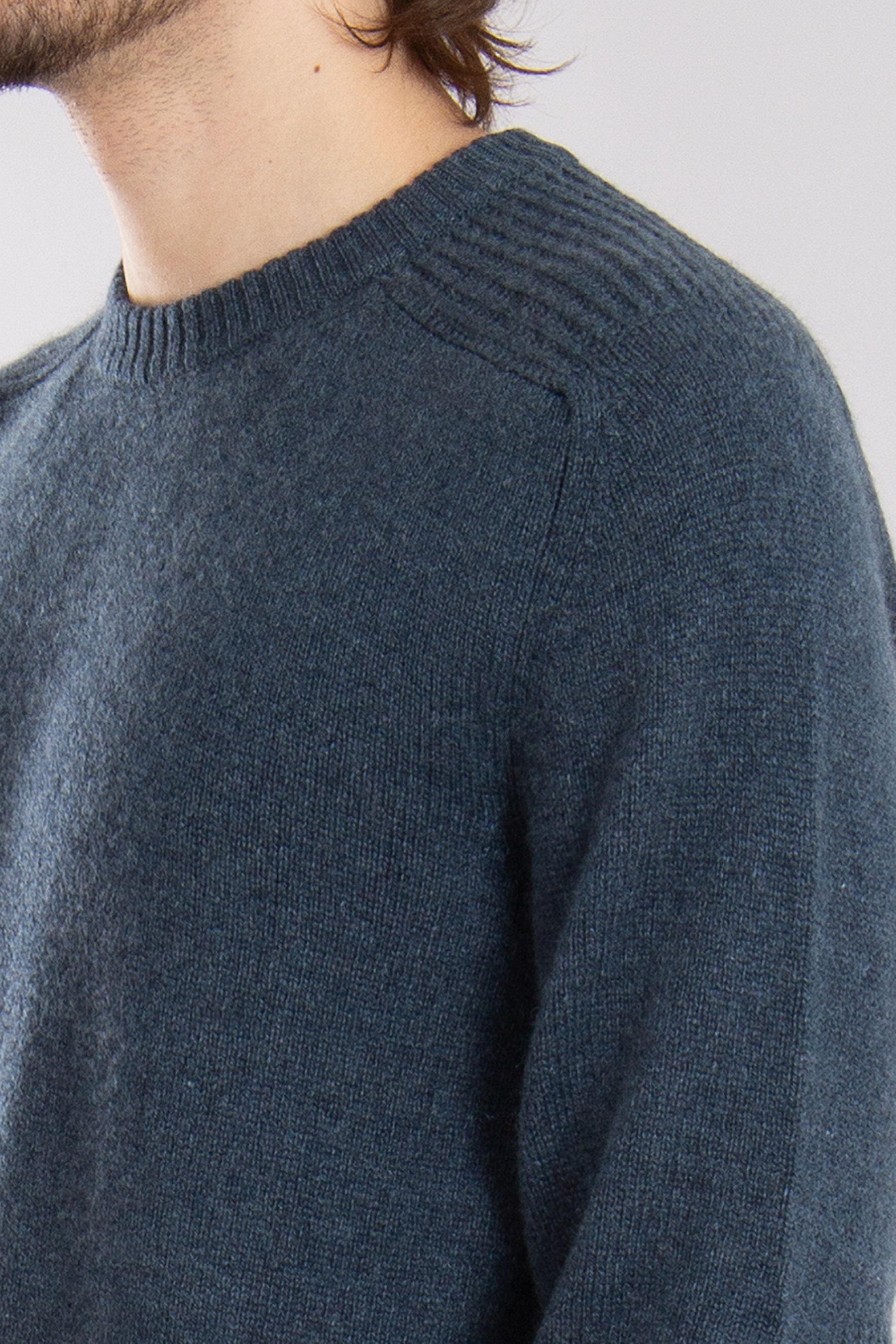 SEASE Coarsehair Cashmere Round Neck Sweater SEASE Coarsehair Cashmere Round Neck Sweater