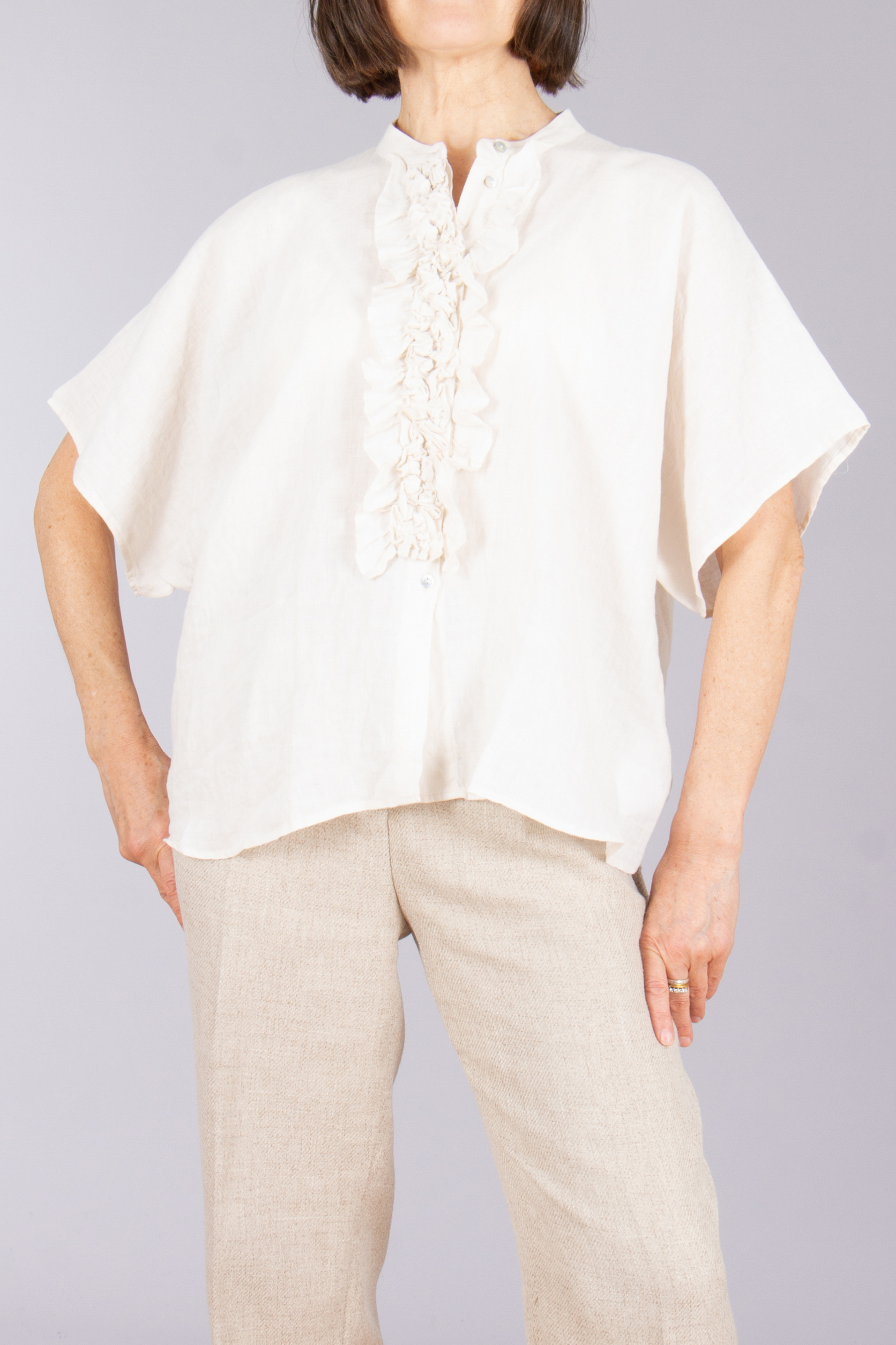 Bluse, Kleidung, Dekoration für Zuhause, Leinen
