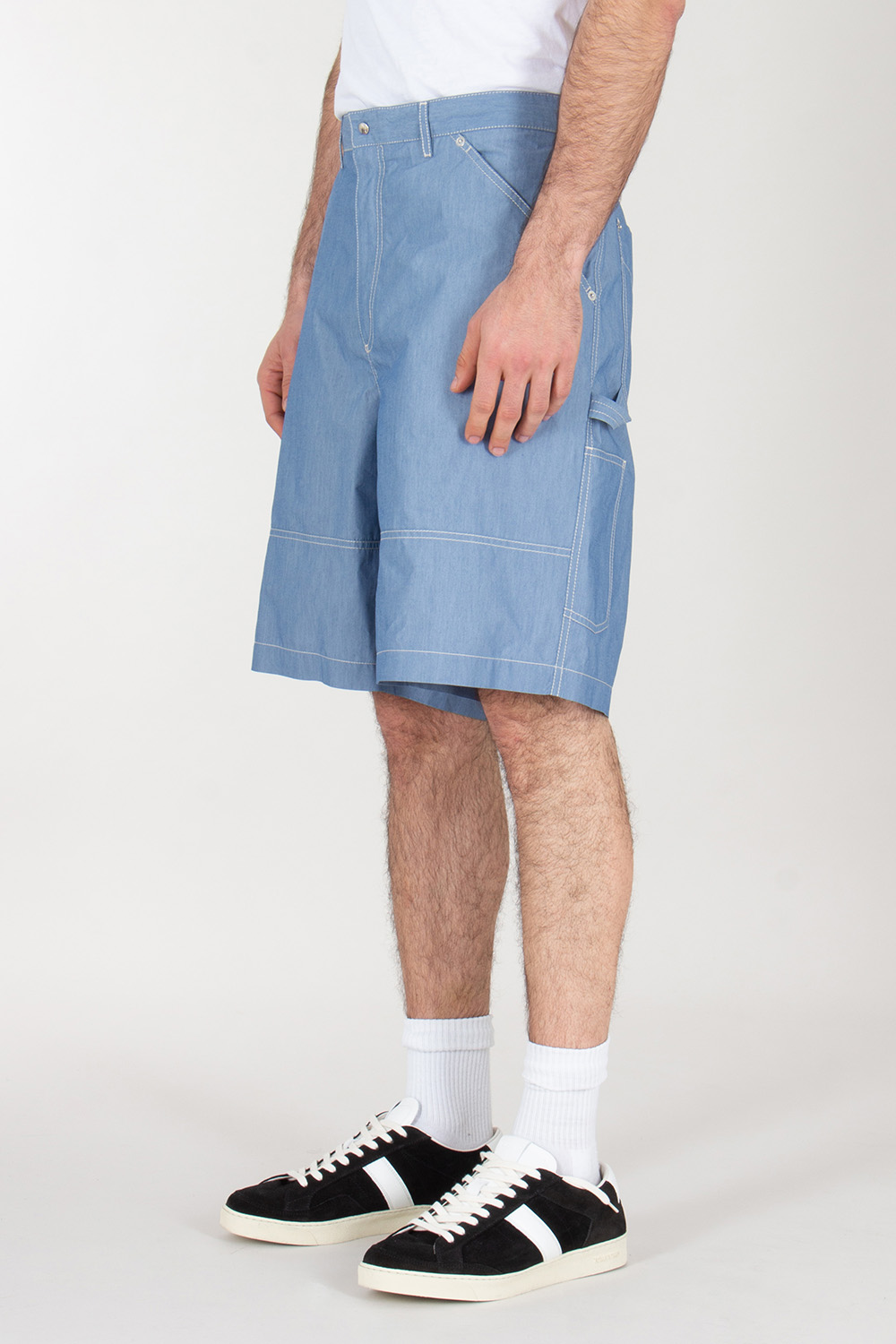 MONCLEAR Chambray Cargo Shorts