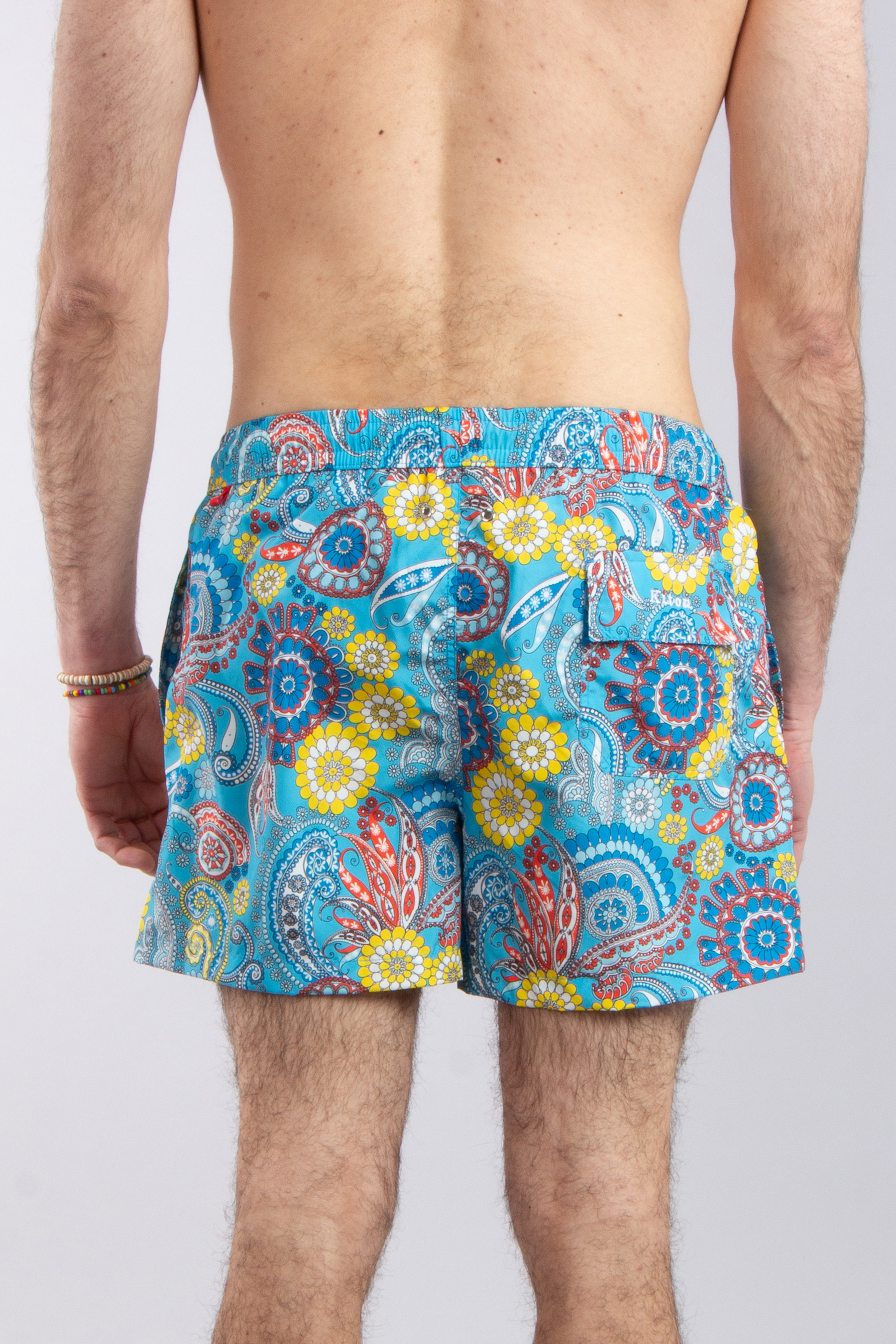 KITON Patterned Swim Shorts