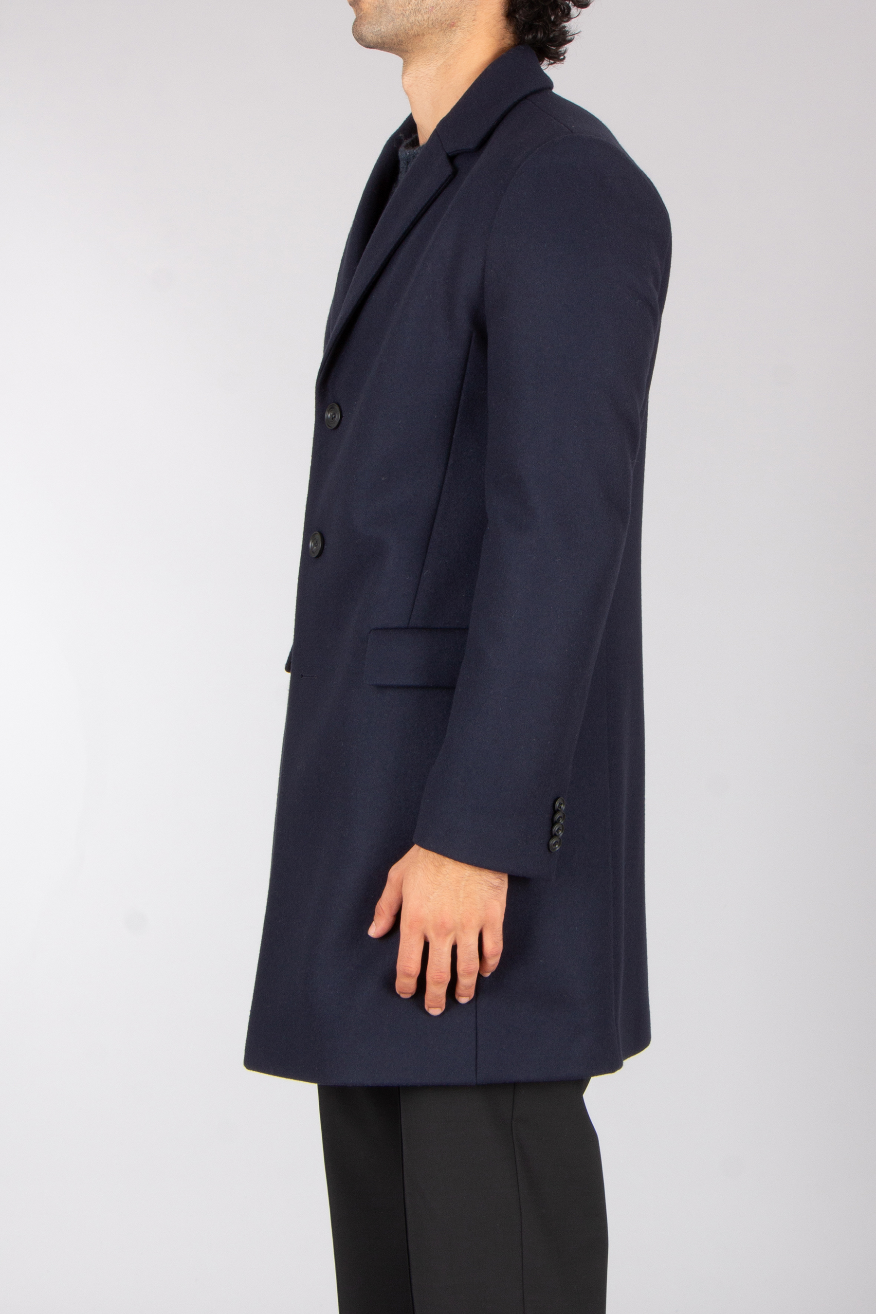 HUGO Regular Fit Virgin Wool Blend Coat Migor Bekleidung, Mantel, Blazer, Jacke
